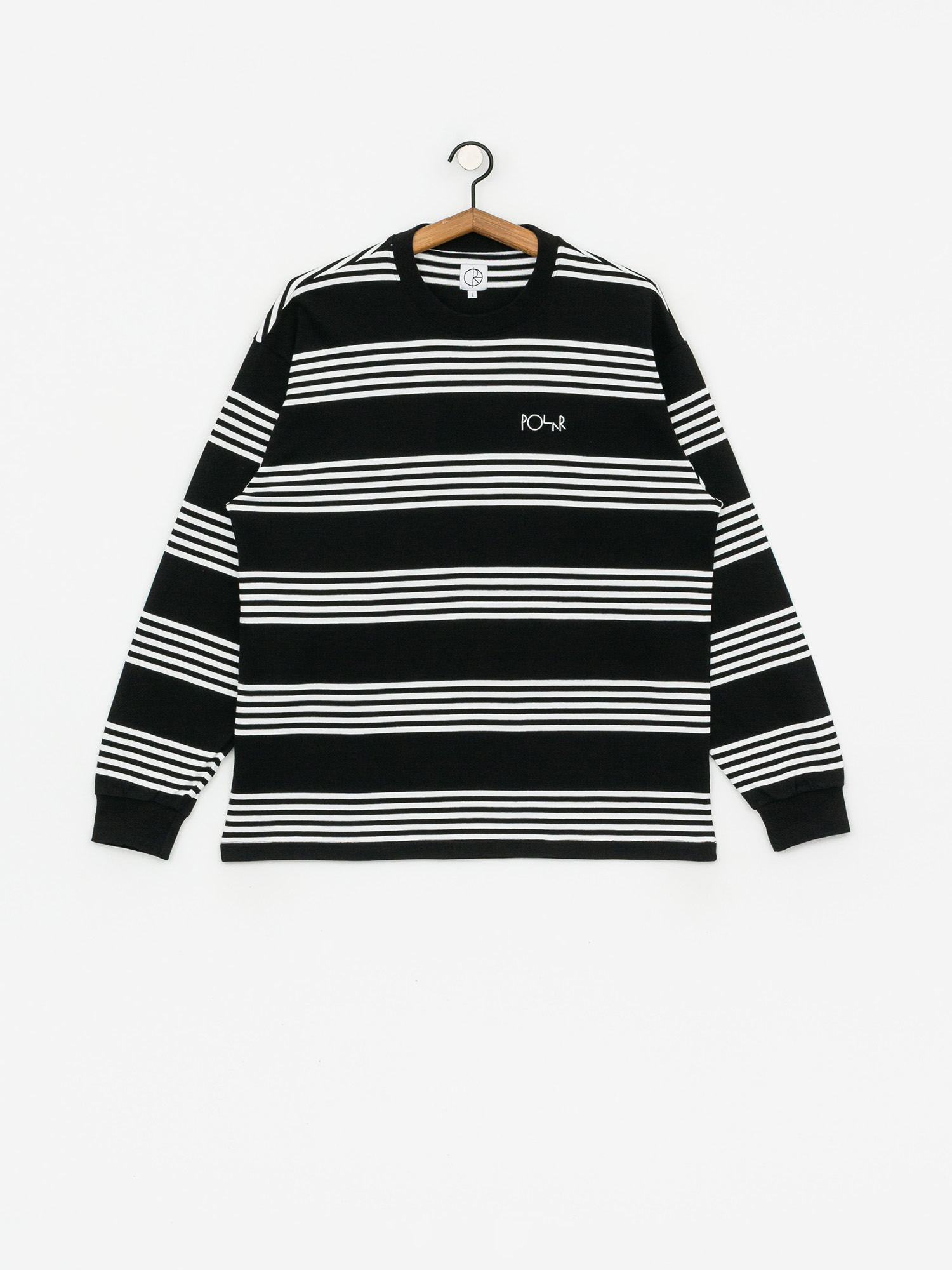Longsleeve Polar Skate Striped (black)