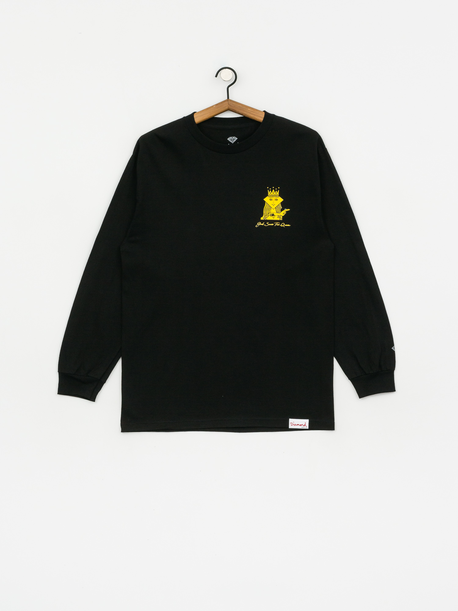 Longsleeve Diamond Supply Co. The Queen (black)