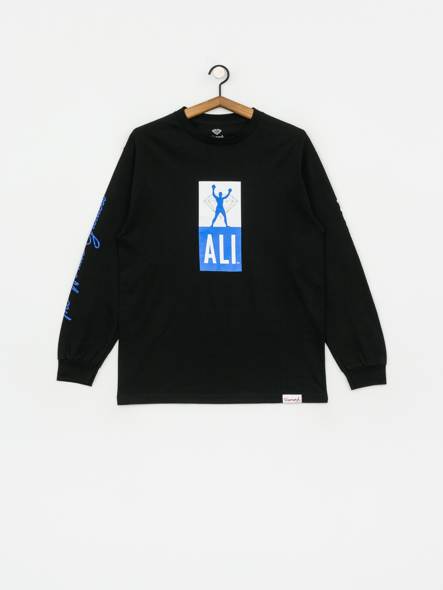 Longsleeve Diamond Supply Co. Dmnd X Muhammad Ali Fight (black)