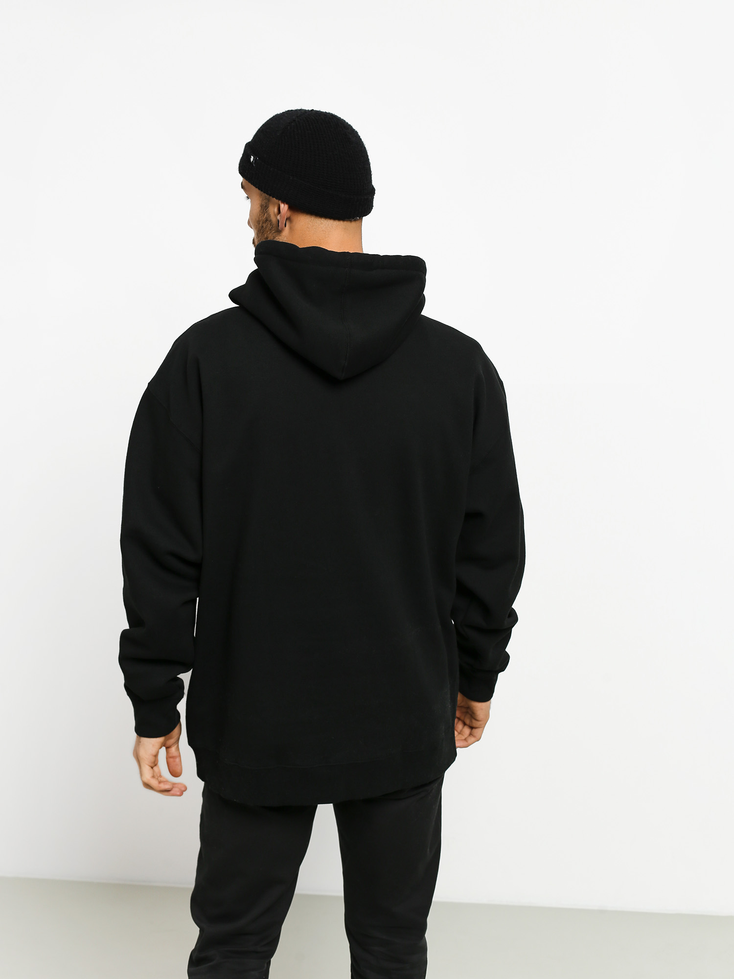 Bluza z kapturem Antihero Basic Pigeon Round ZHD (black)
