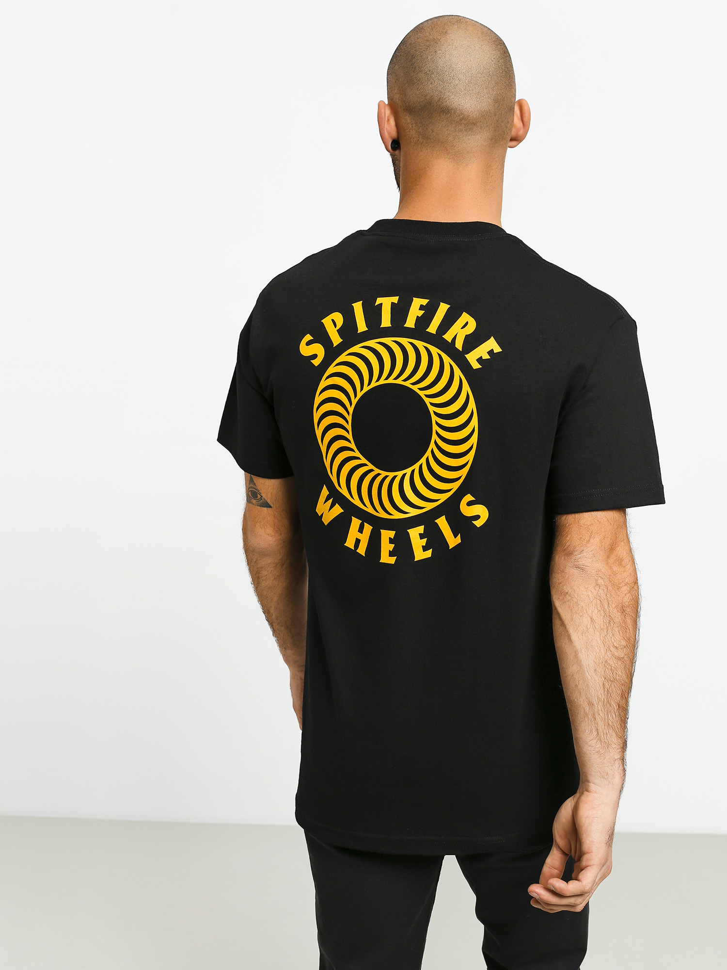T-shirt Spitfire Og Clssc Pkt (black/gold)