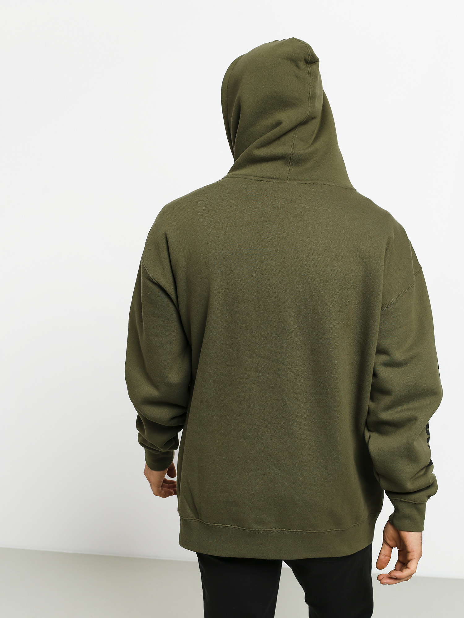 Bluza z kapturem Spitfire Lil Bghd Hmbr Emb HD (army)