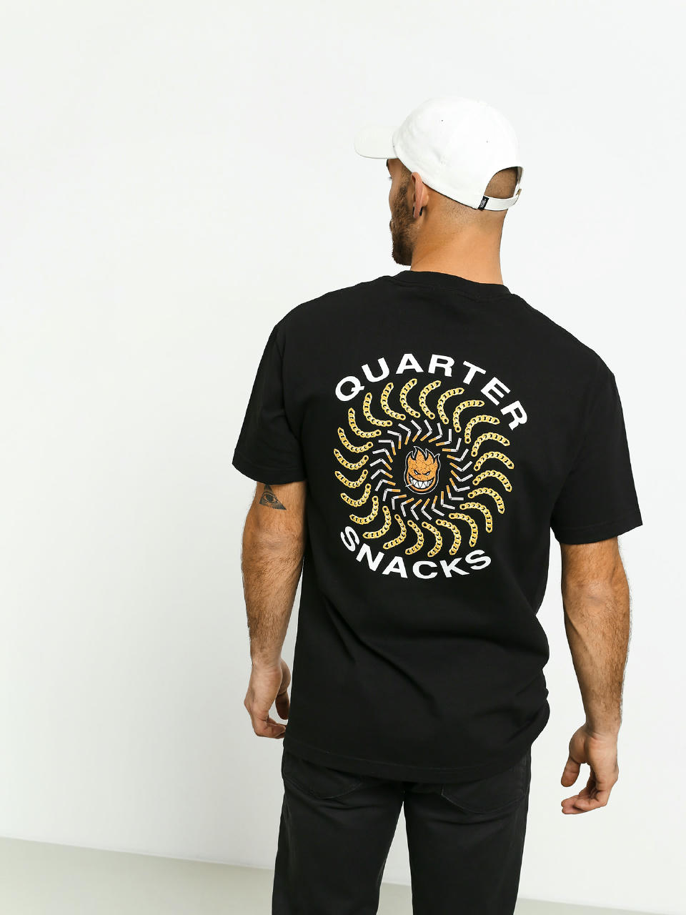 T-shirt Spitfire Snackman (black)