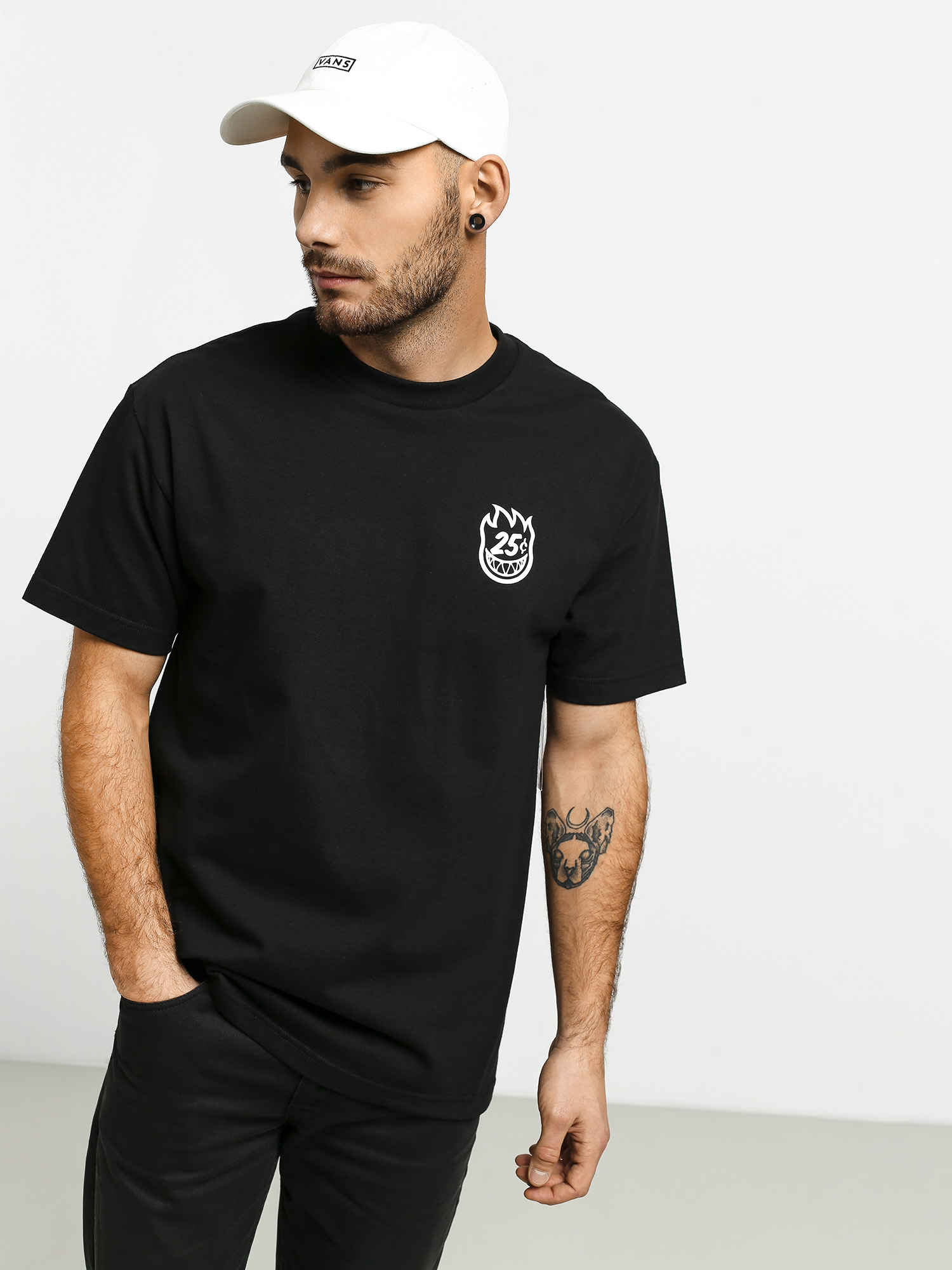 T-shirt Spitfire Snackman (black)