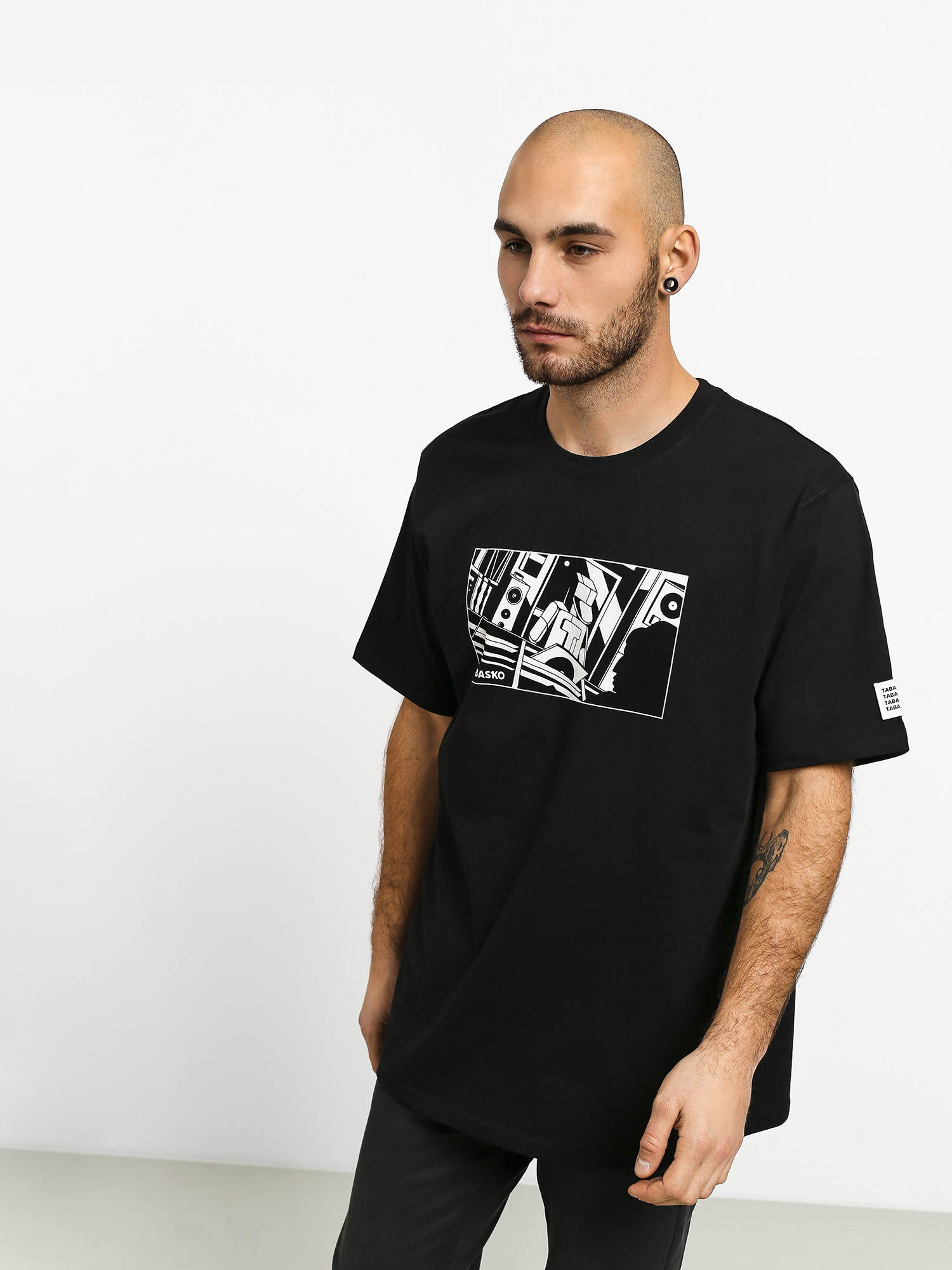 T-shirt Tabasko Vinylshop (black)
