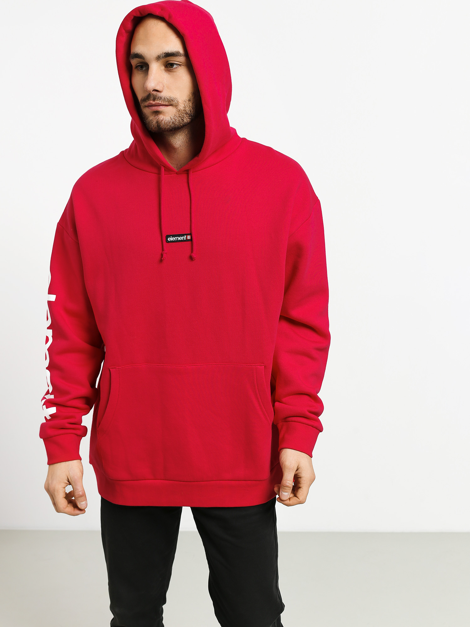 Bluza z kapturem Element Primo Big HD (hot pink)