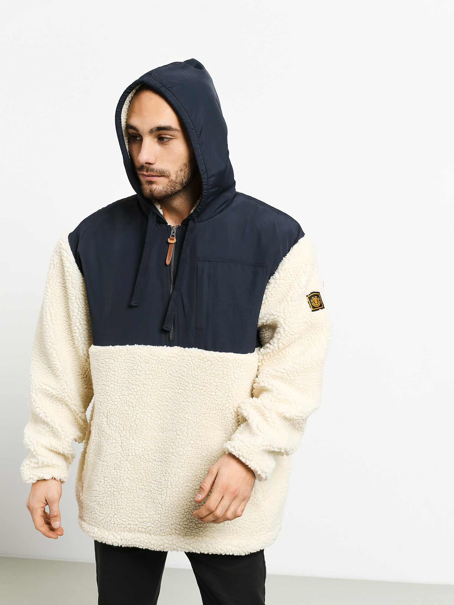 Bluza Element Abenaki Qtr Zip (white smoke)