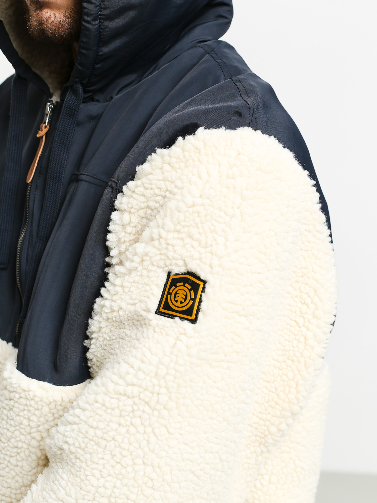 Bluza Element Abenaki Qtr Zip (white smoke)