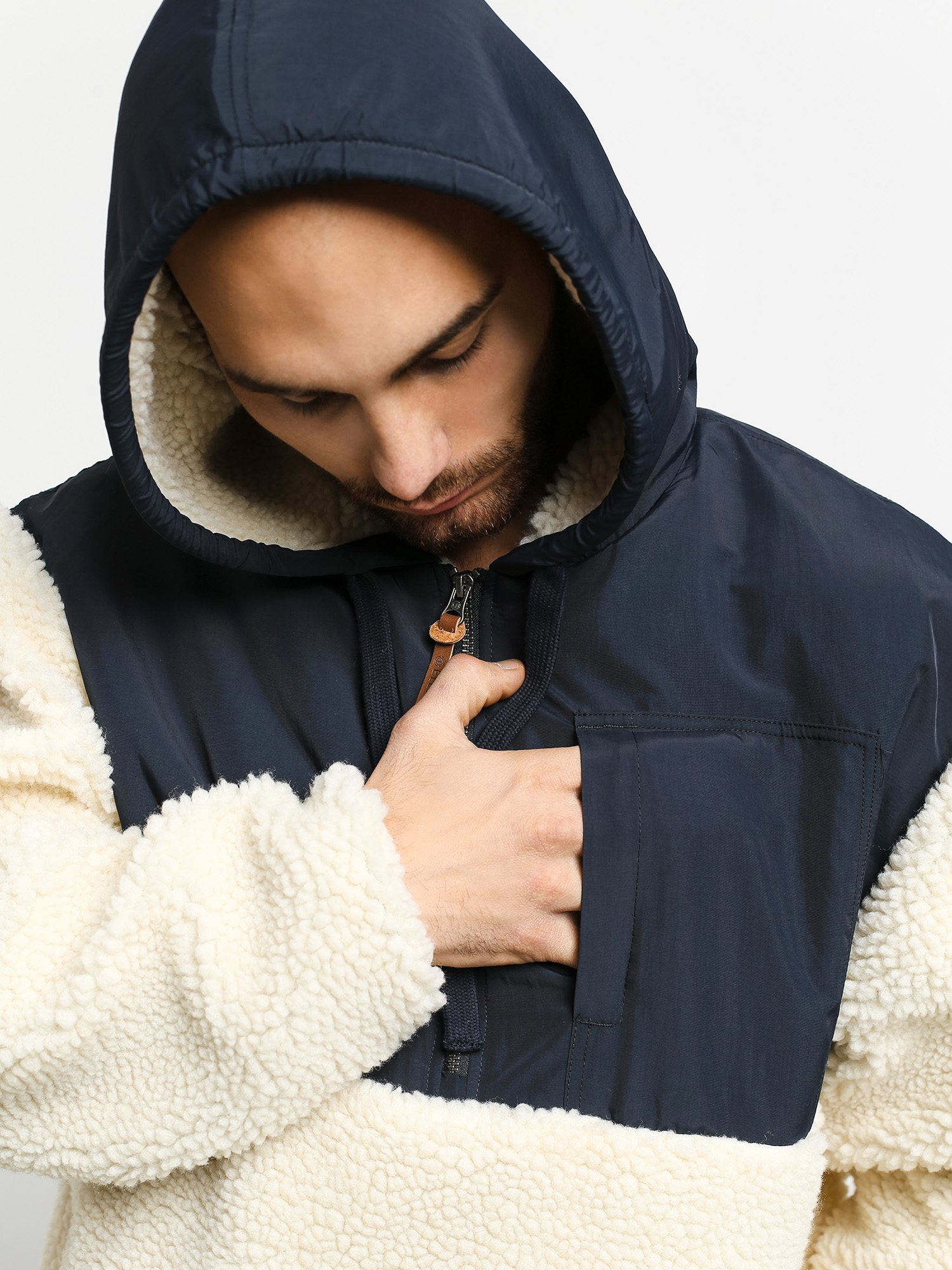 Bluza Element Abenaki Qtr Zip (white smoke)