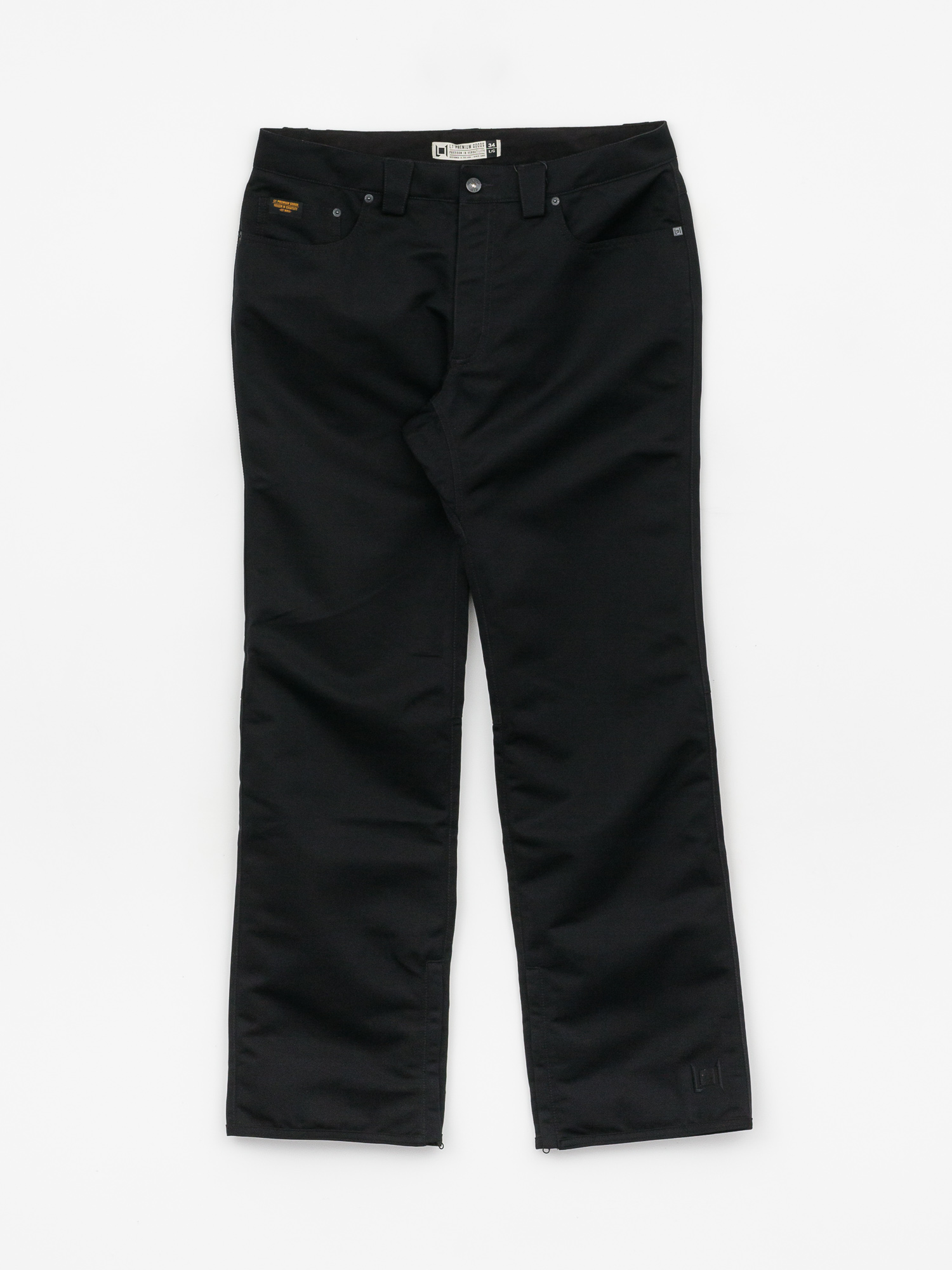 Męskie Spodnie snowboardowe L1 Premium Goods Straight Standard (black)