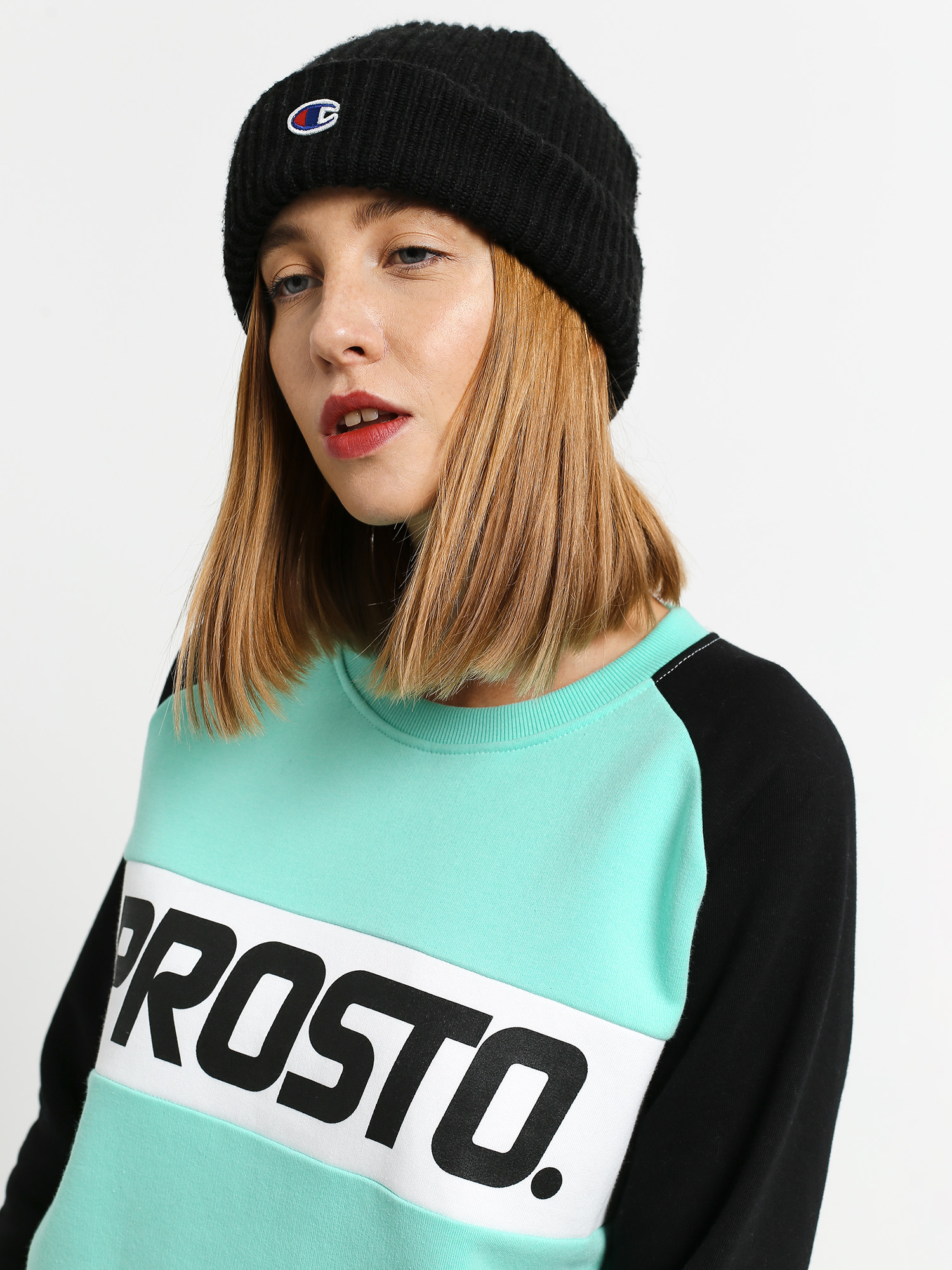 Bluza Prosto Post (mint/black)