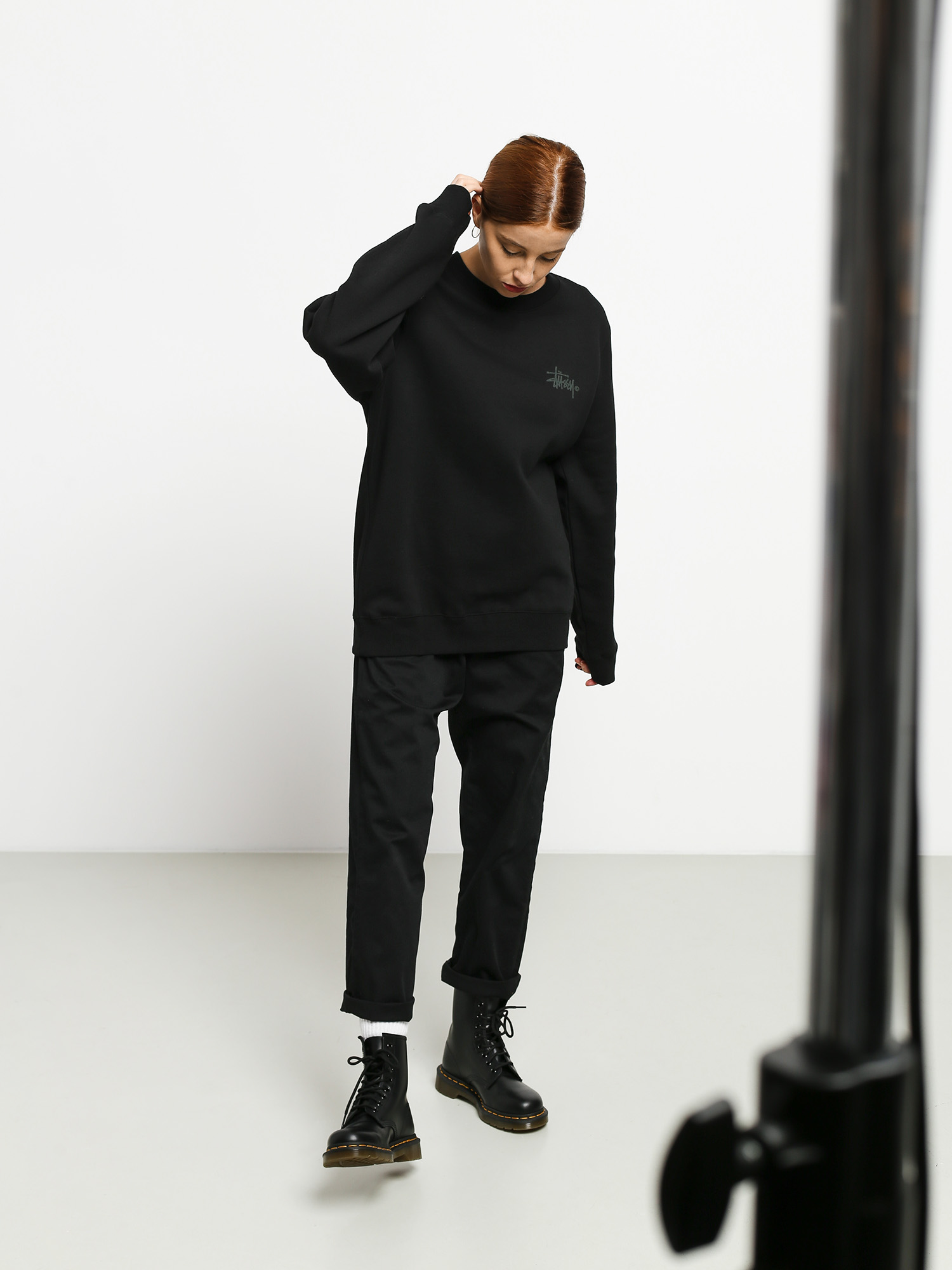 Bluza Stussy Basic Logo Wmn (black)