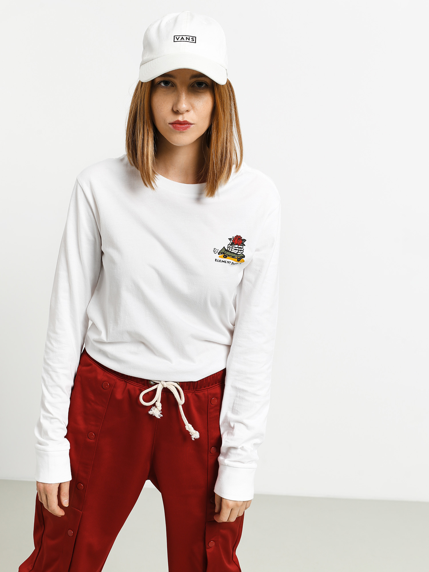 Longsleeve Element Til Death Ls Wmn (white)