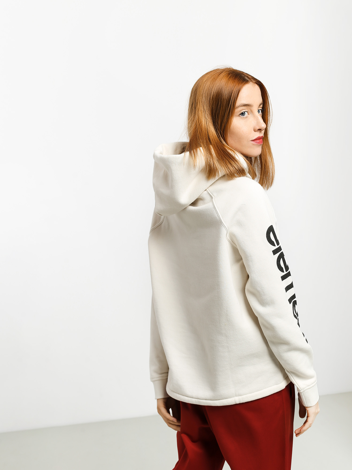 Bluza z kapturem Element Primo HD Wmn (off white)