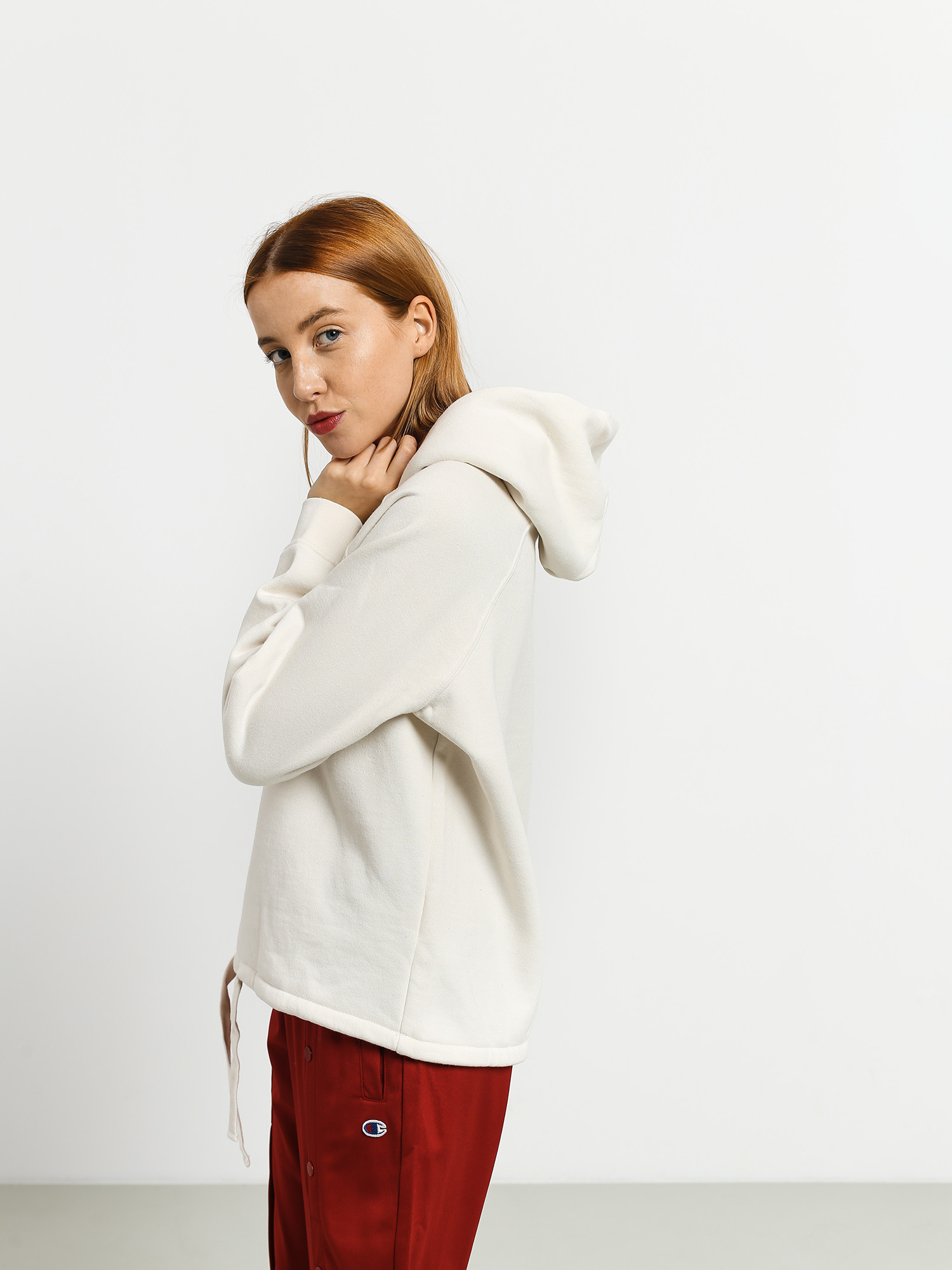 Bluza z kapturem Element Primo HD Wmn (off white)