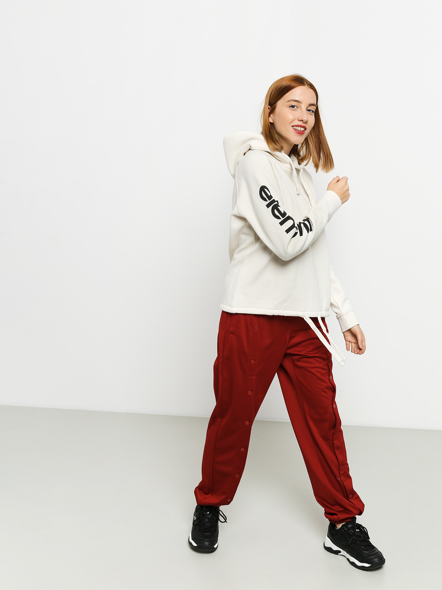 Bluza z kapturem Element Primo HD Wmn (off white)