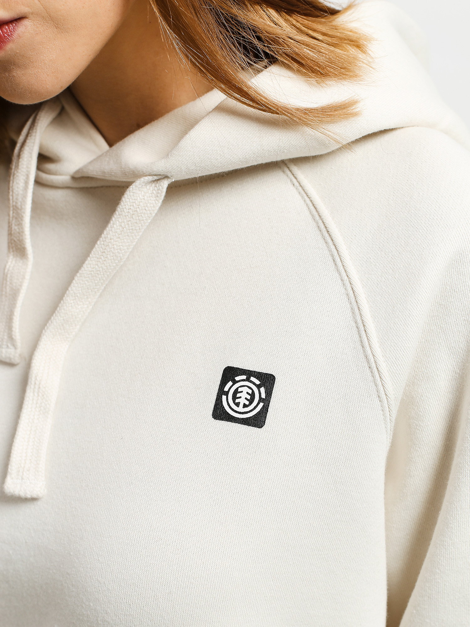 Bluza z kapturem Element Primo HD Wmn (off white)