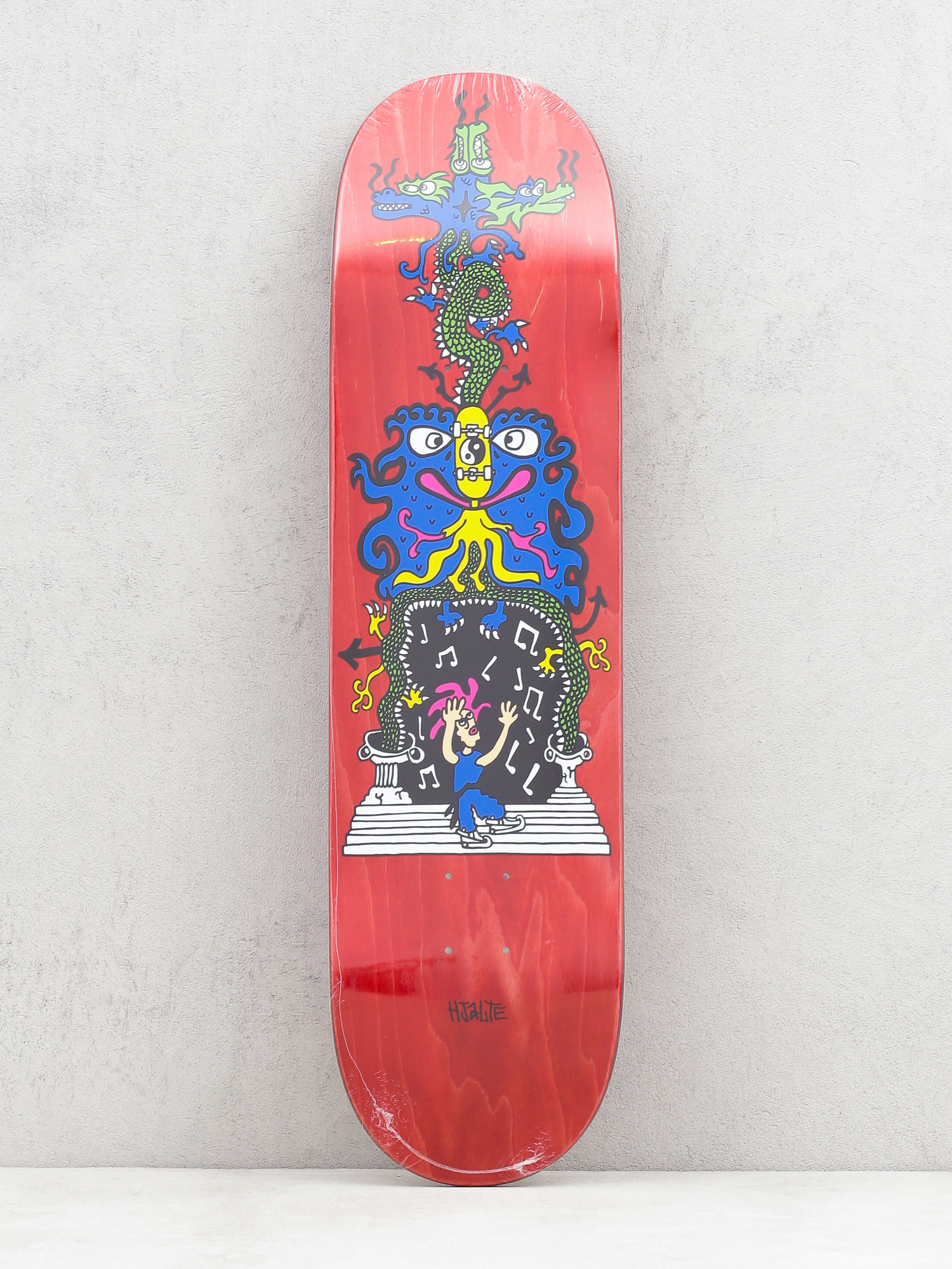 Deck Polar Skate Hjalte Halberg Dragon Gate (red)