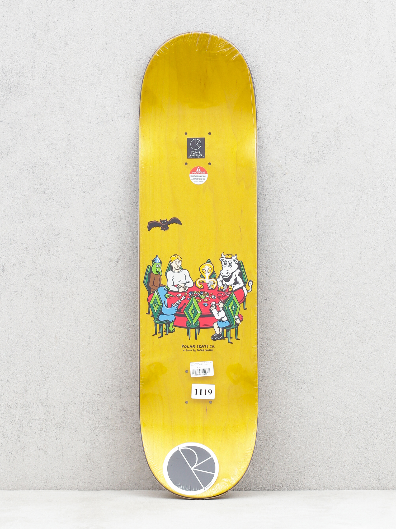 Deck Polar Skate Dane Brady Poker Night (yellow)