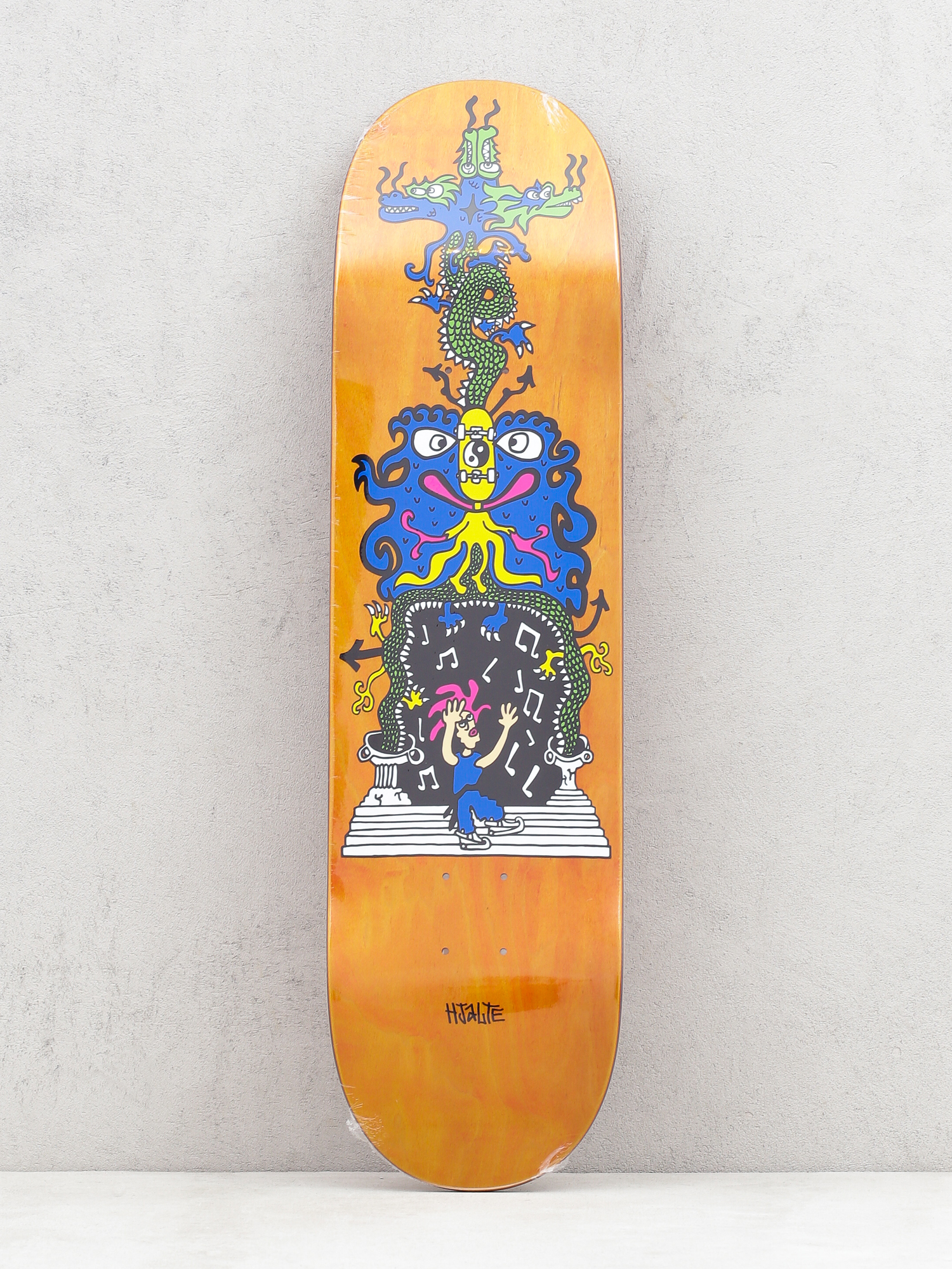 Deck Polar Skate Hjalte Halberg Dragon Gate (orange)