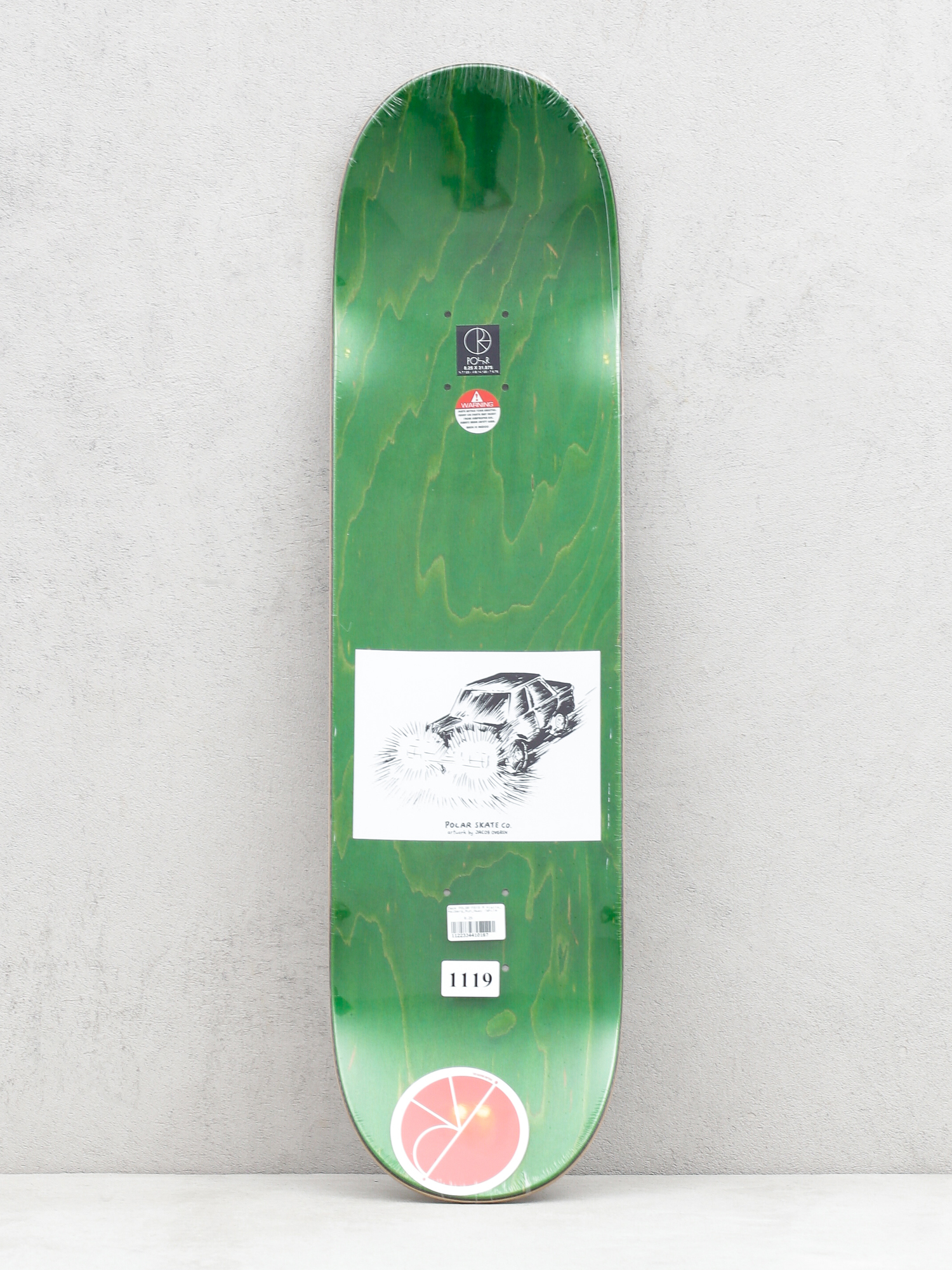 Deck Polar Skate Hjalte Halberg Run Away (white)