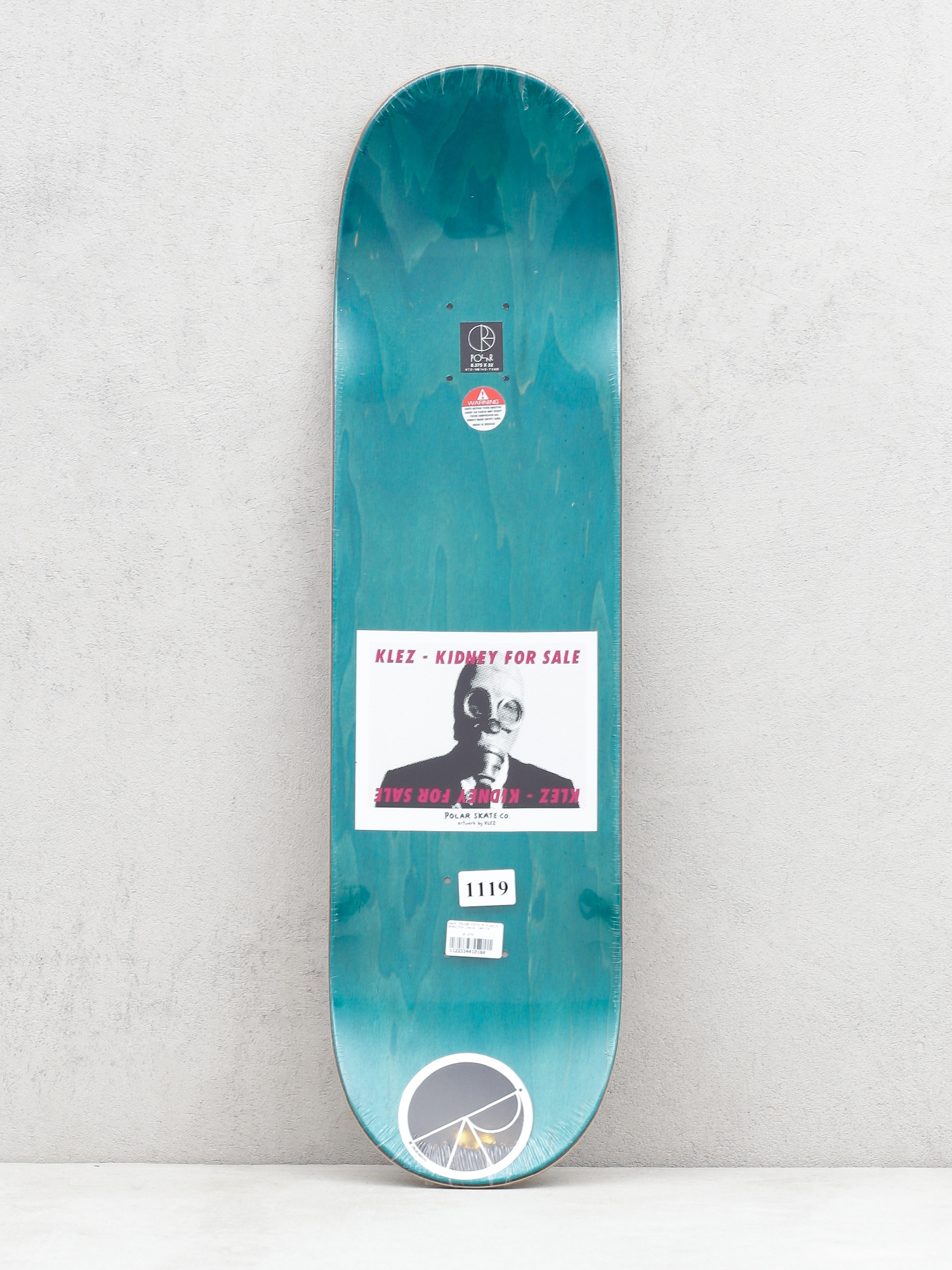 Deck Polar Skate Klez Kidney For Sale (white)