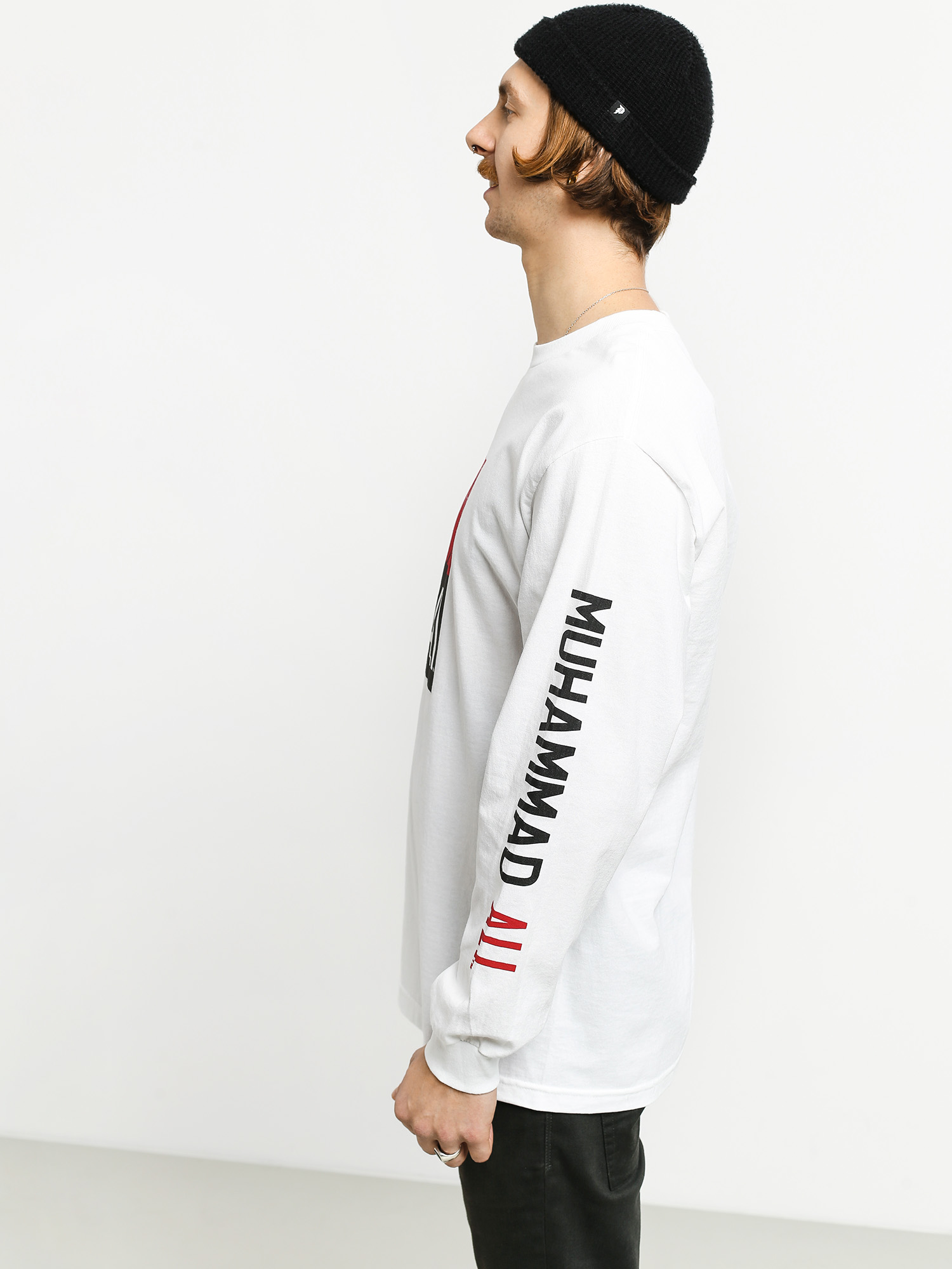 Longsleeve Diamond Supply Co. Dmnd X Muhammad Ali Fight (white)