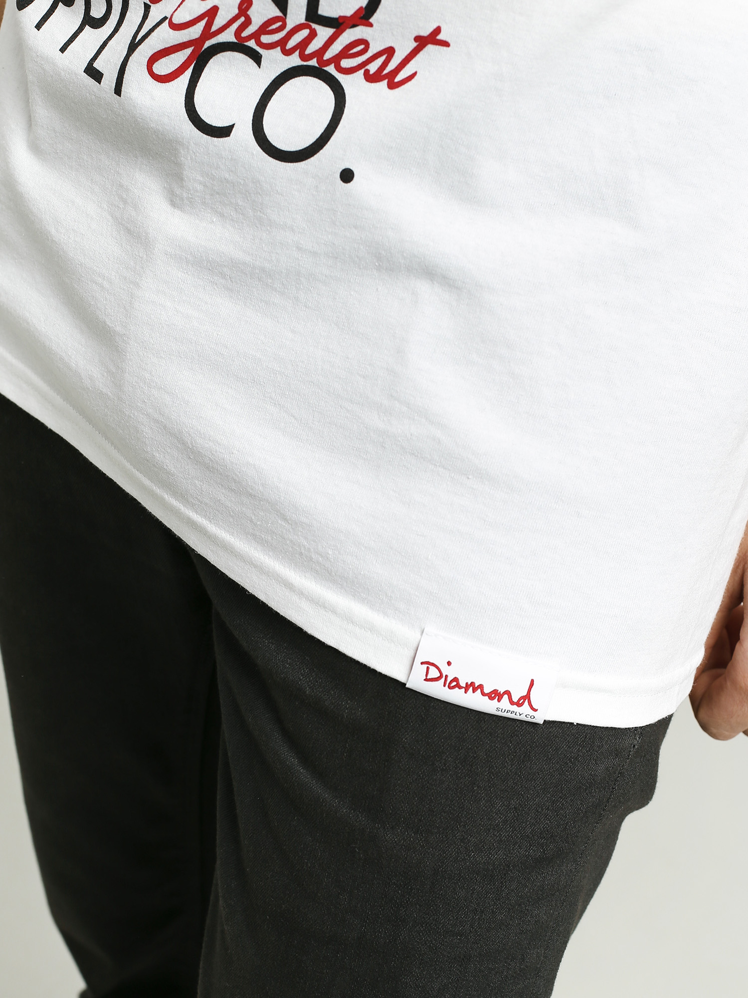 T-shirt Diamond Supply Co. Dmnd X Muhammad Ali World Greatest (white)