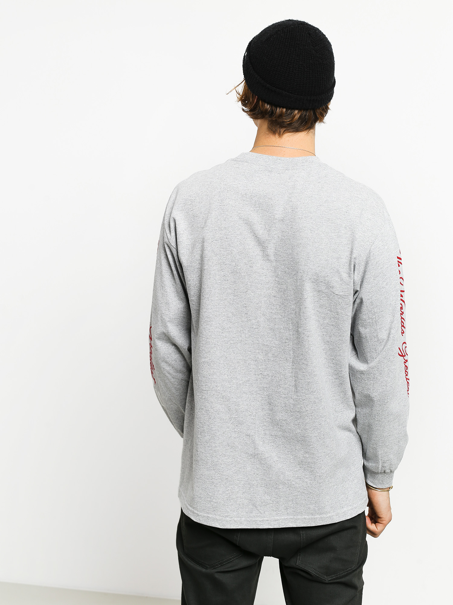 Longsleeve Diamond Supply Co. Dmnd X Muhammad Ali Ali Sign (grey)