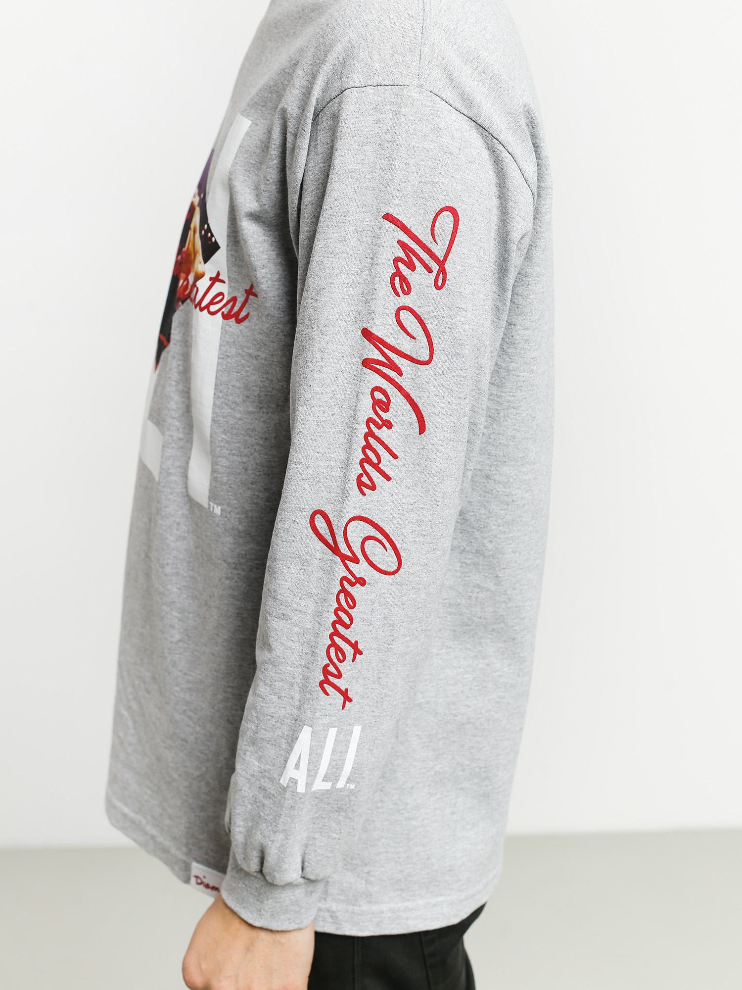 Longsleeve Diamond Supply Co. Dmnd X Muhammad Ali Ali Sign (grey)