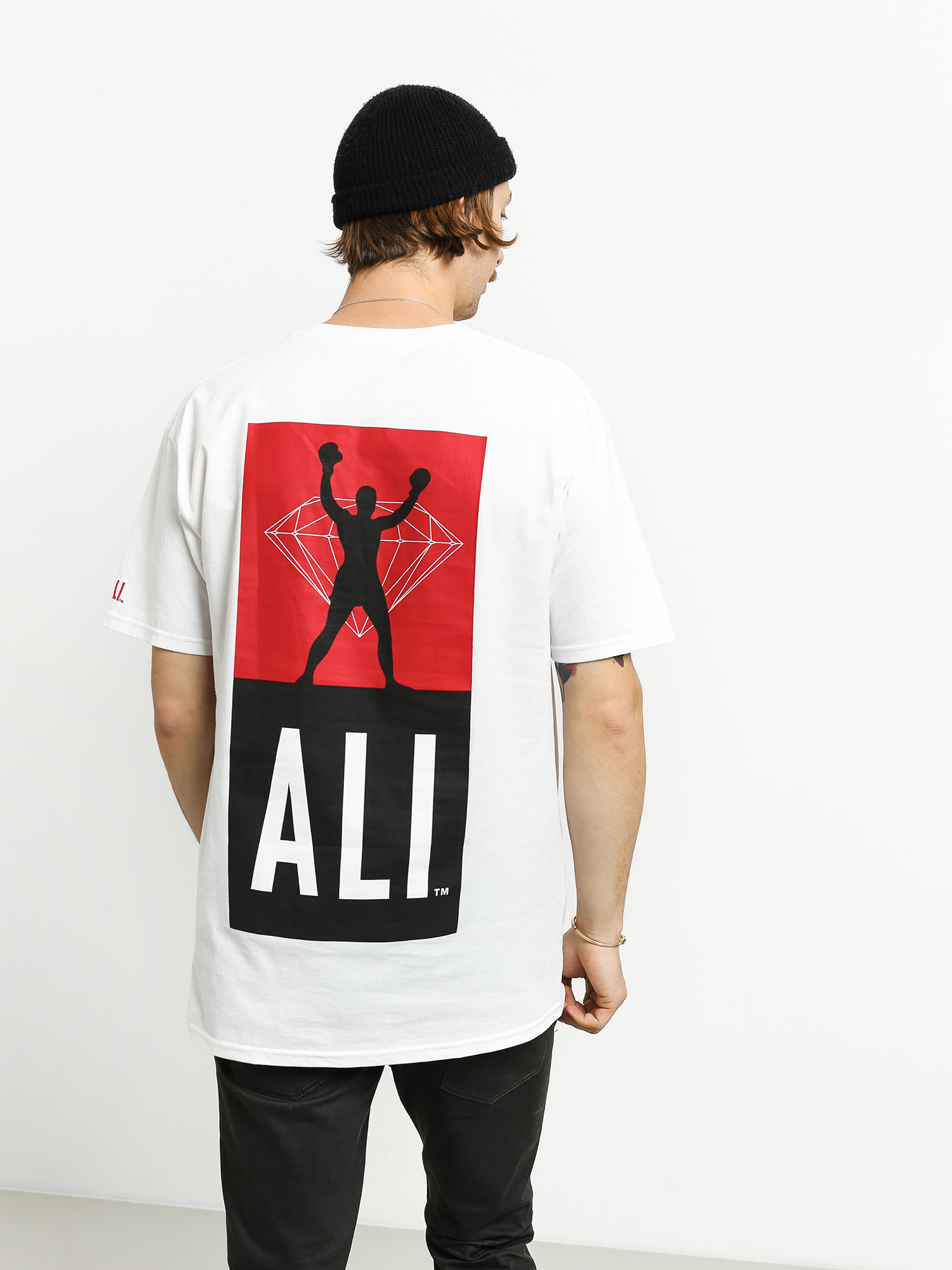 T-shirt Diamond Supply Co. Dmnd X Muhammad Ali Fight (white)
