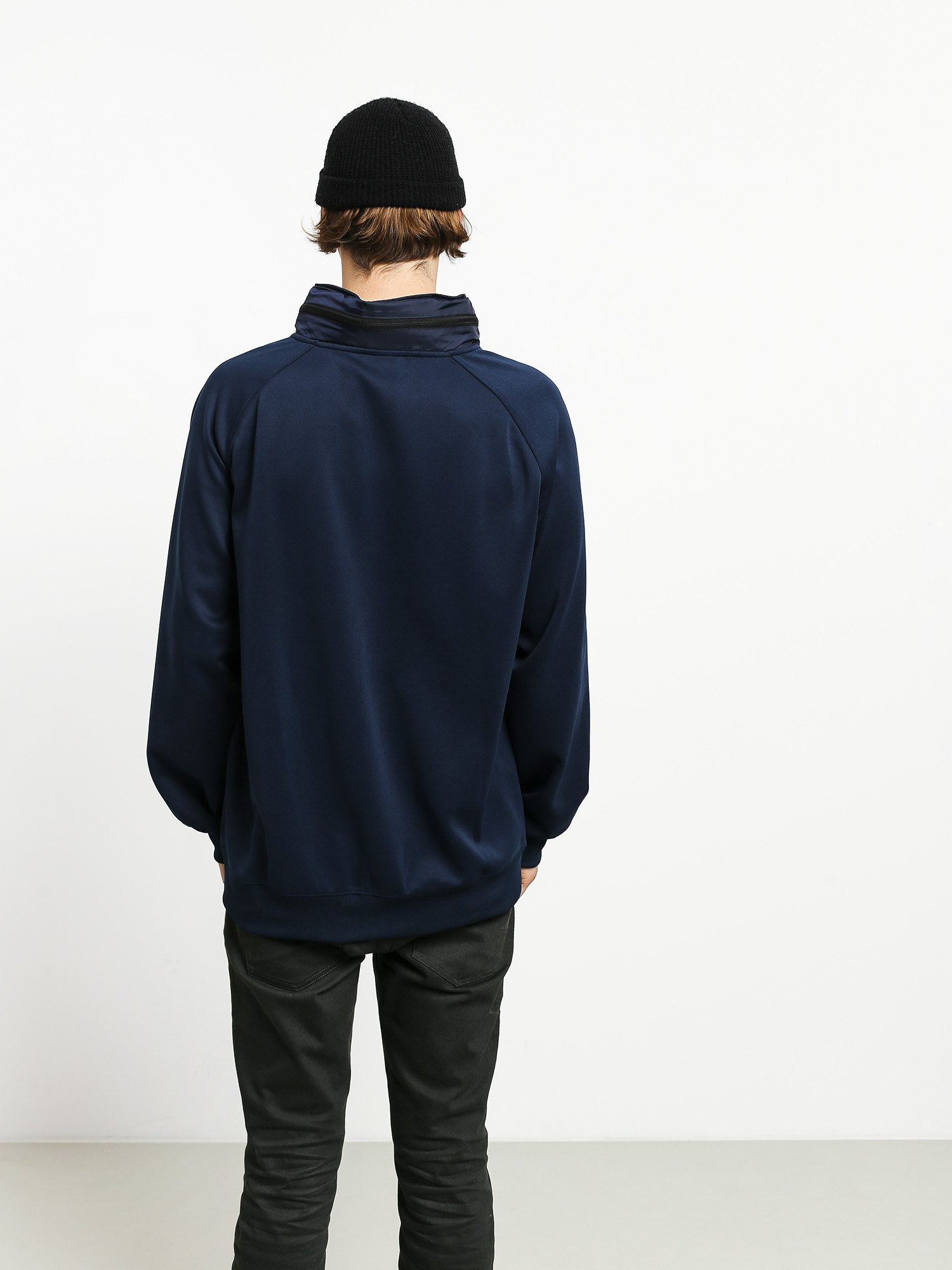 Kurtka Spitfire Hombre Mock Neck Track (navy)