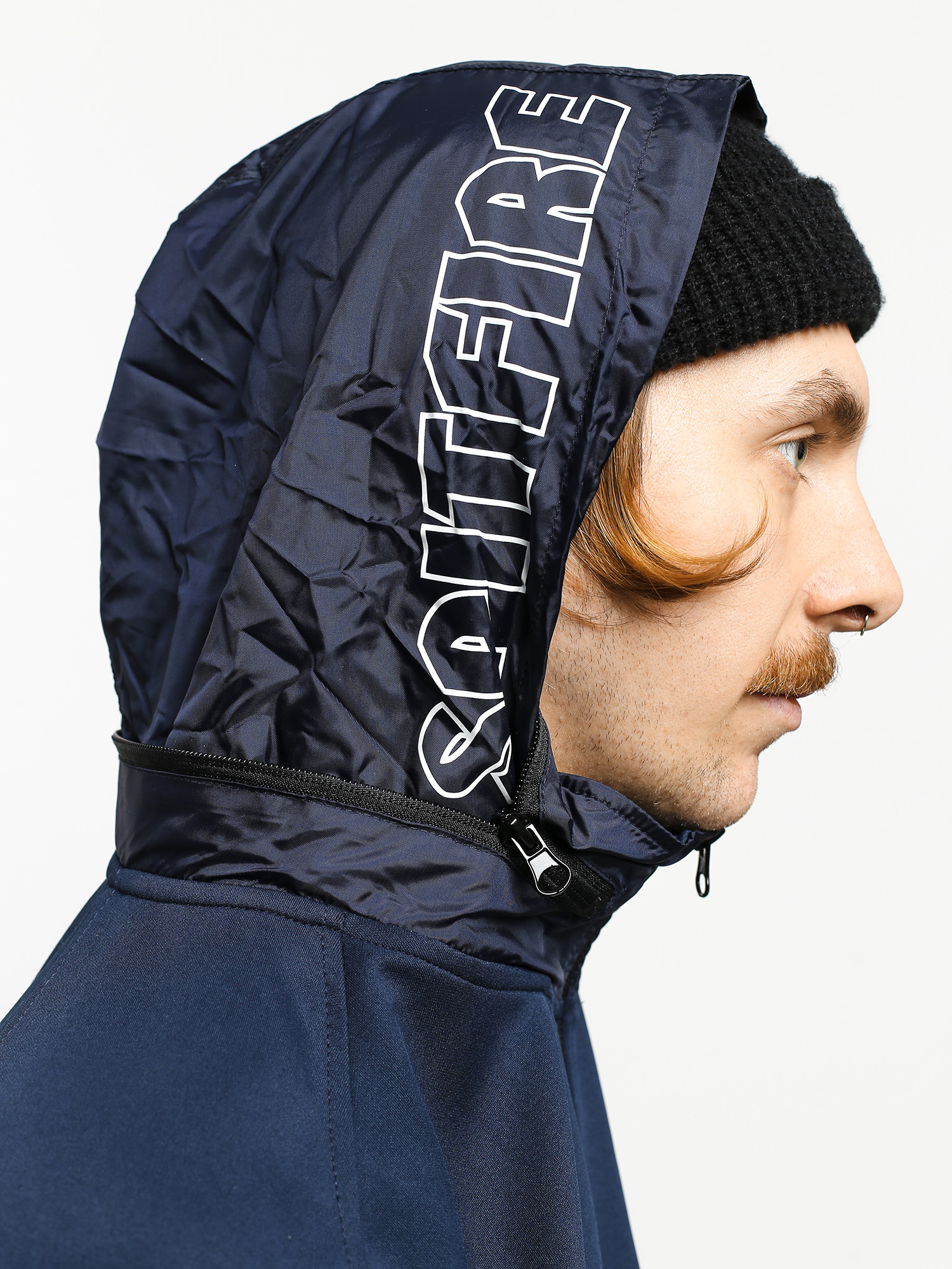 Kurtka Spitfire Hombre Mock Neck Track (navy)