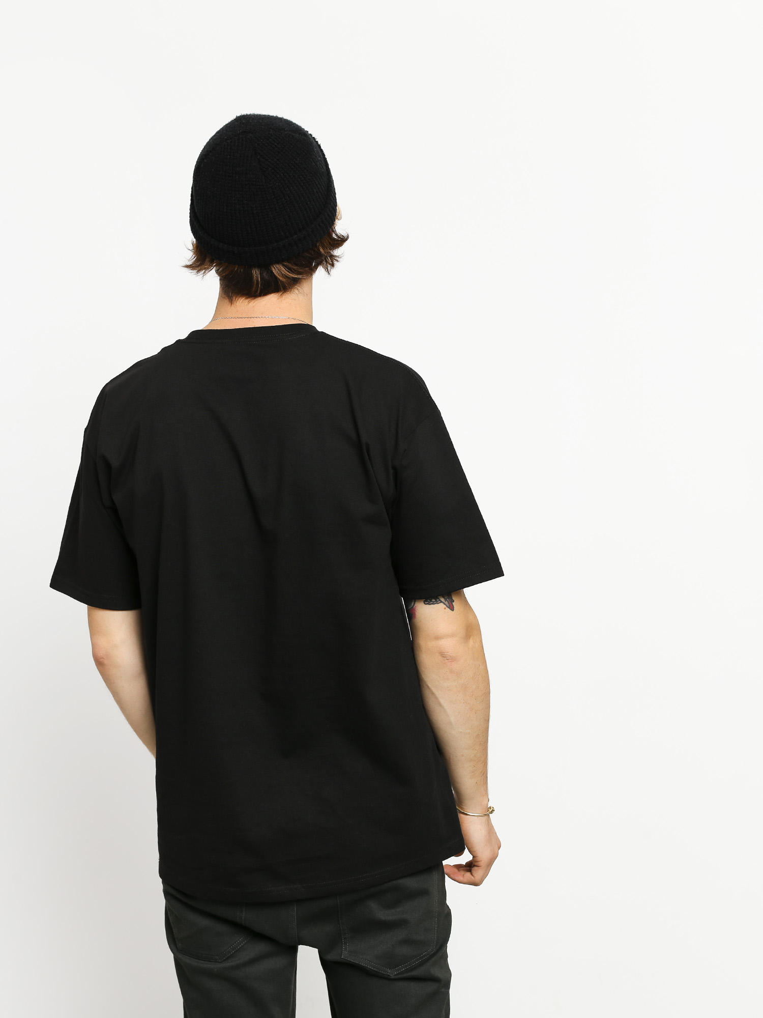 T-shirt Krooked Diamond K Emb (black)