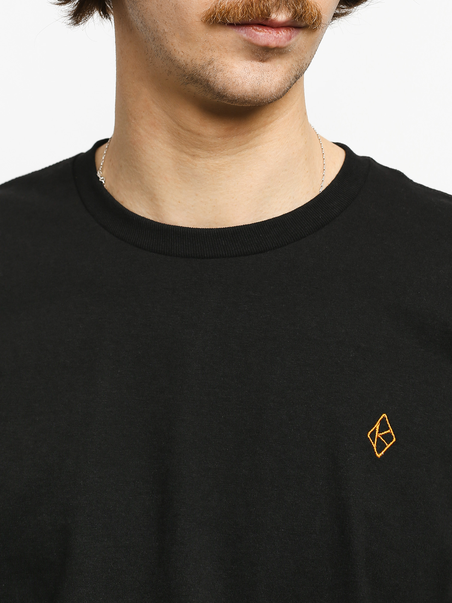 T-shirt Krooked Diamond K Emb (black)
