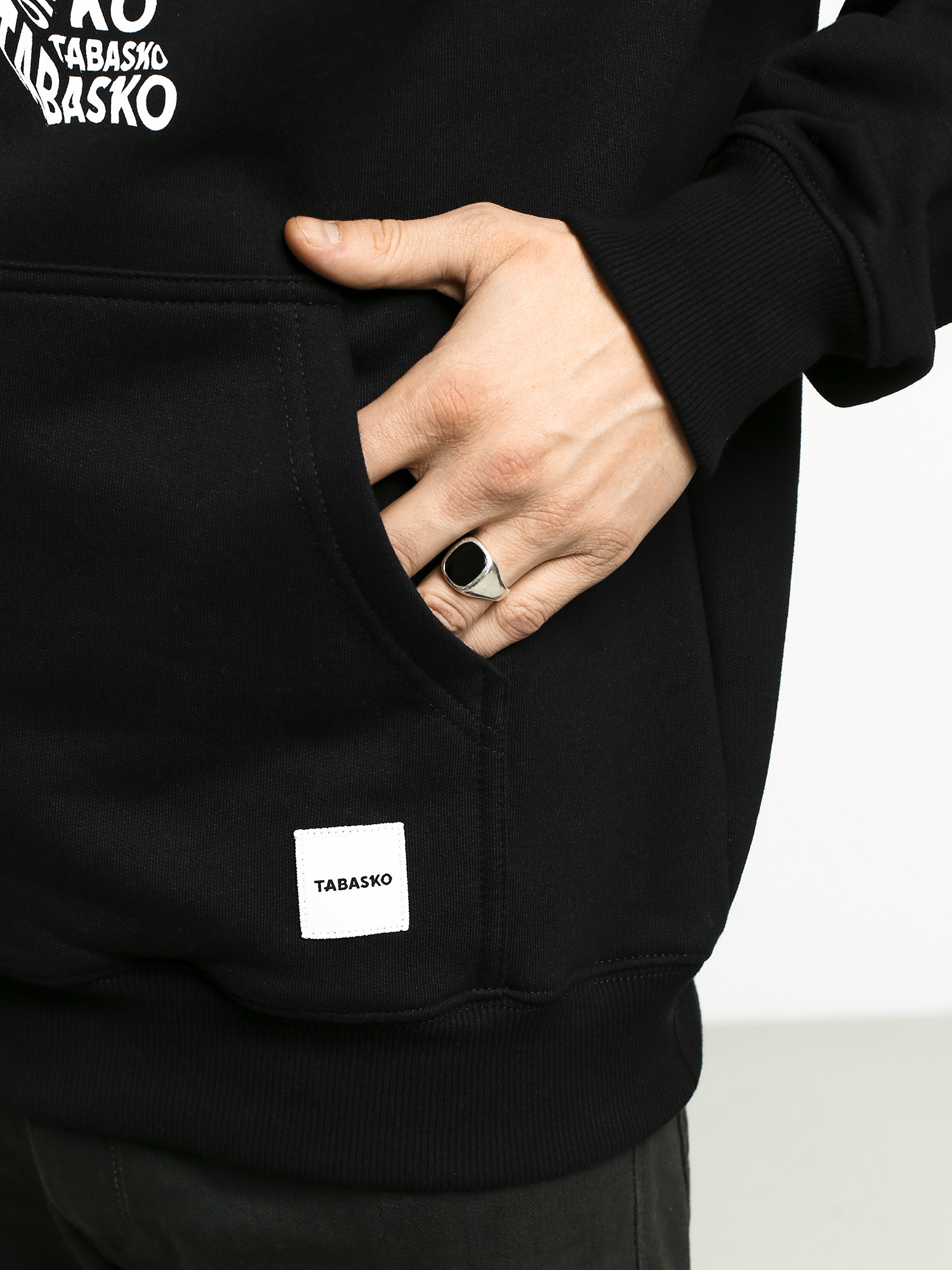 Bluza z kapturem Tabasko Logo Wrap HD (black)