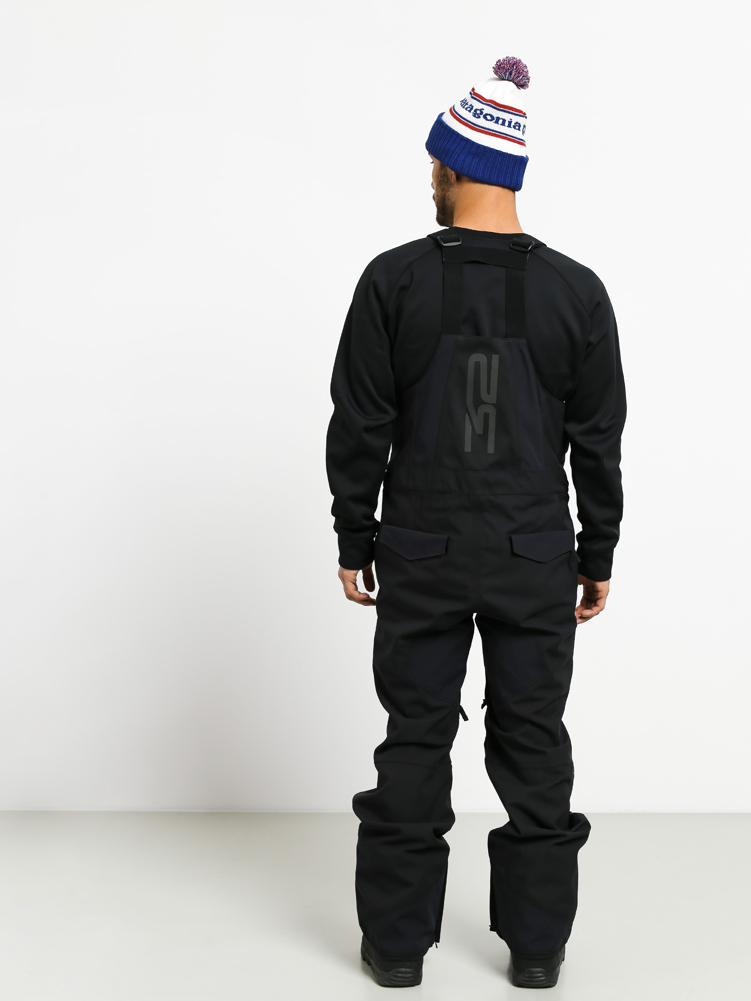 Męskie Spodnie snowboardowe ThirtyTwo Mullair Bib (black)