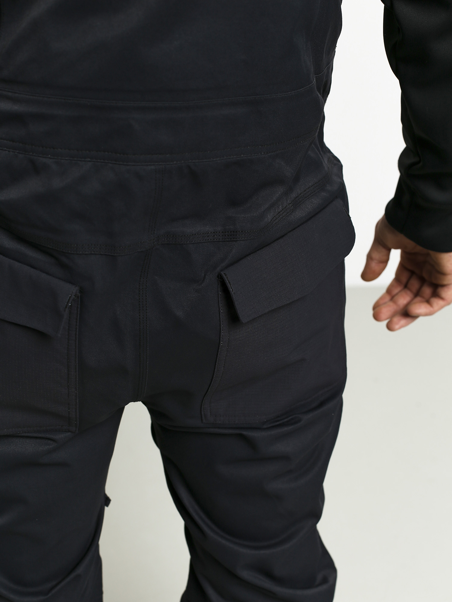 Męskie Spodnie snowboardowe ThirtyTwo Basement Bib (black)