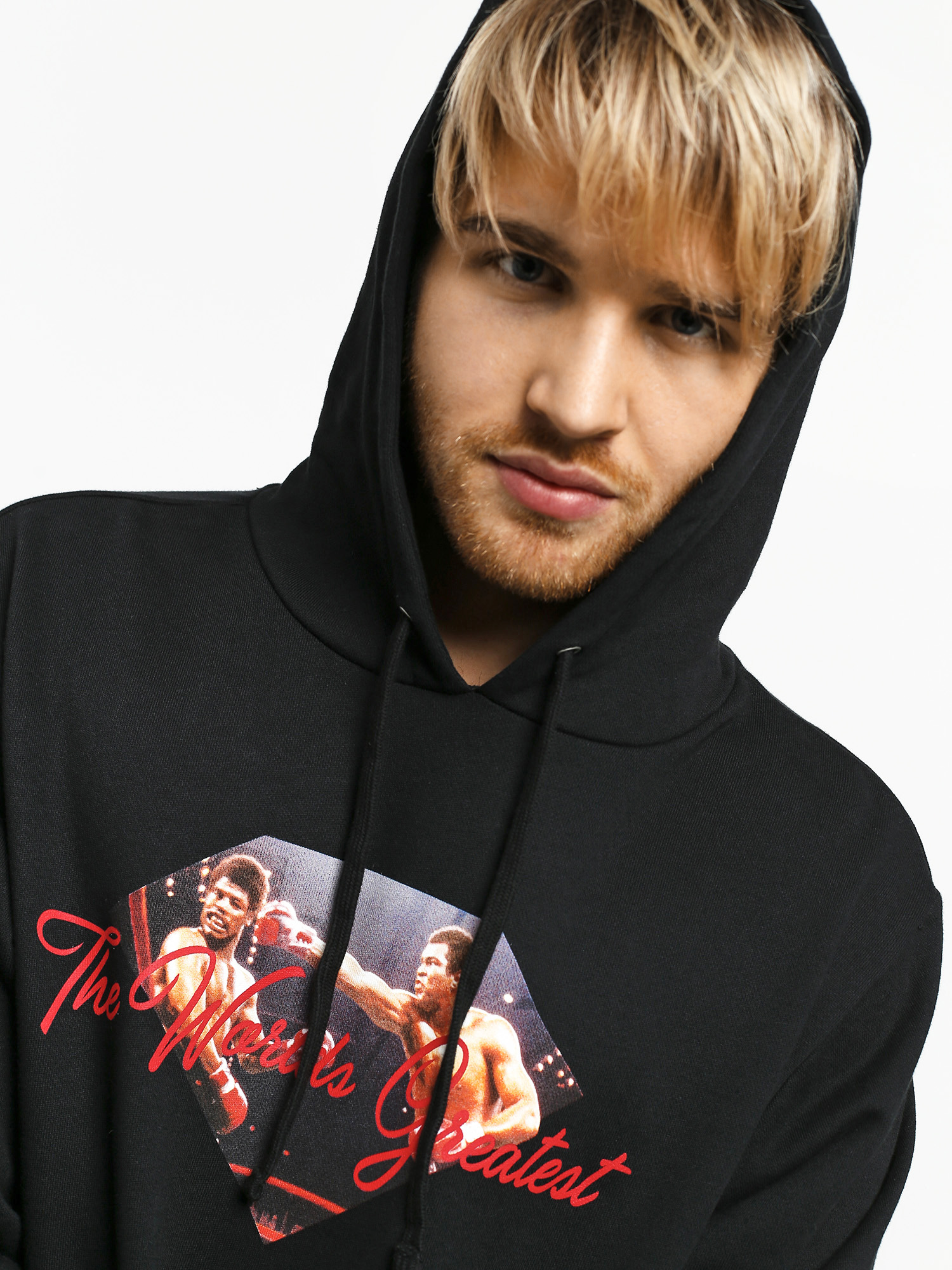 Bluza z kapturem Diamond Supply Co. Dmnd X Muhammad Ali Ali Sign HD (black)