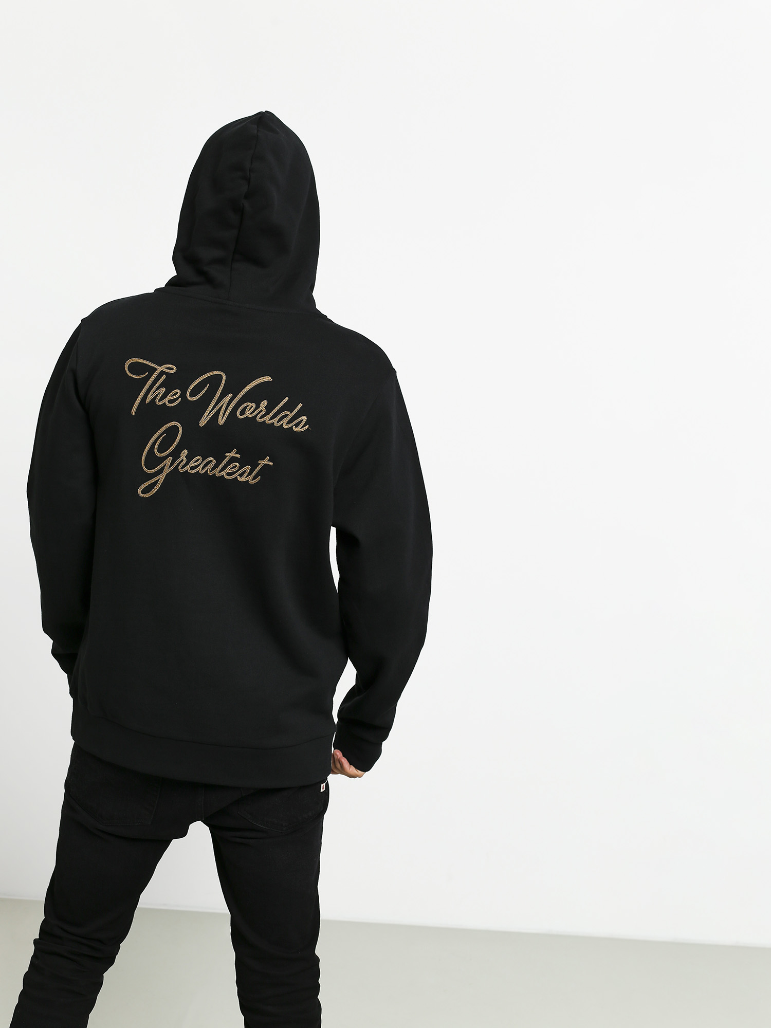 Bluza z kapturem Diamond Supply Co. Dmnd X Muhammad Ali Fight HD (black)