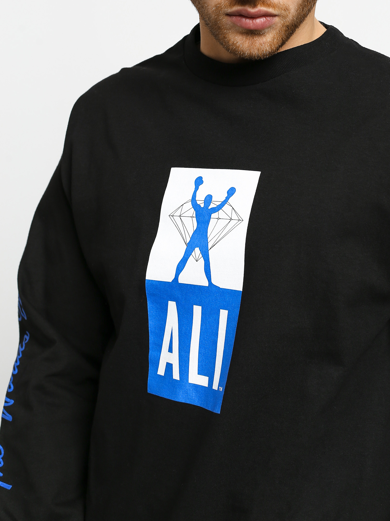 Longsleeve Diamond Supply Co. Dmnd X Muhammad Ali Fight (black)