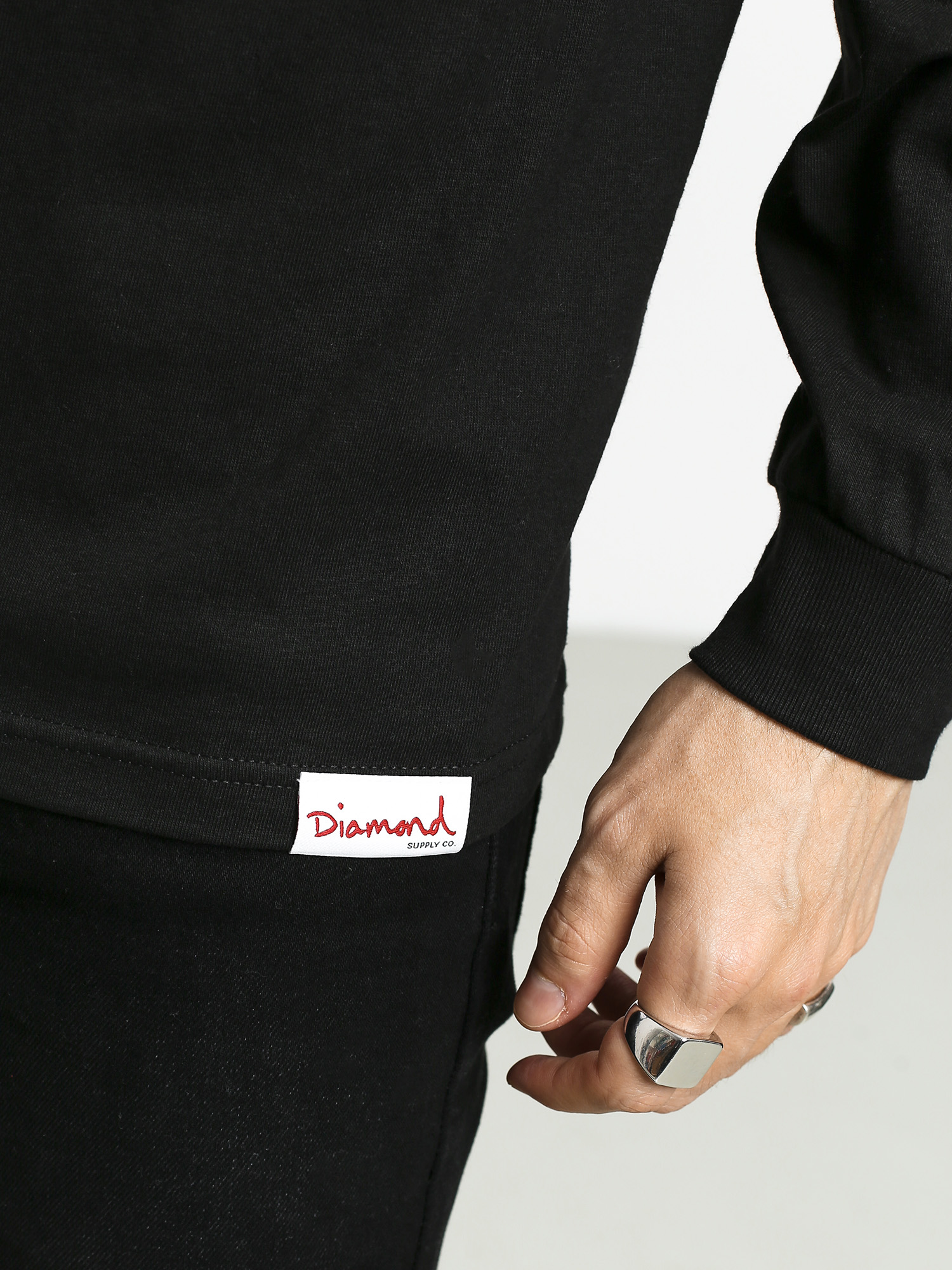 Longsleeve Diamond Supply Co. Dmnd X Muhammad Ali Fight (black)