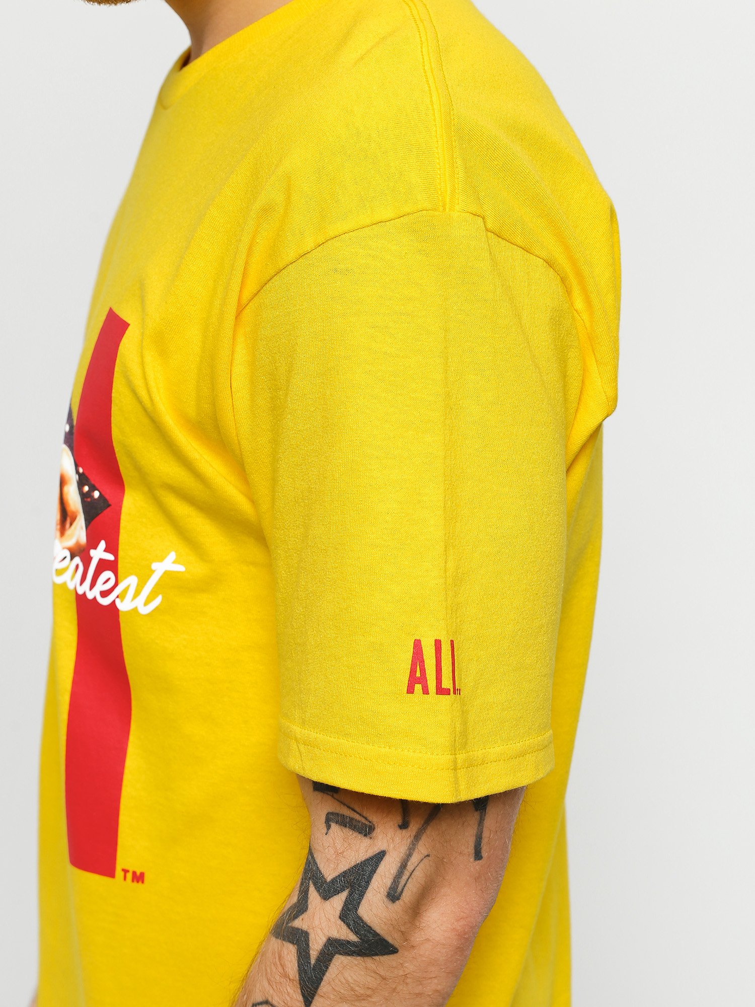 T-shirt Diamond Supply Co. Dmnd X Muhammad Ali Ali Sign (yellow)