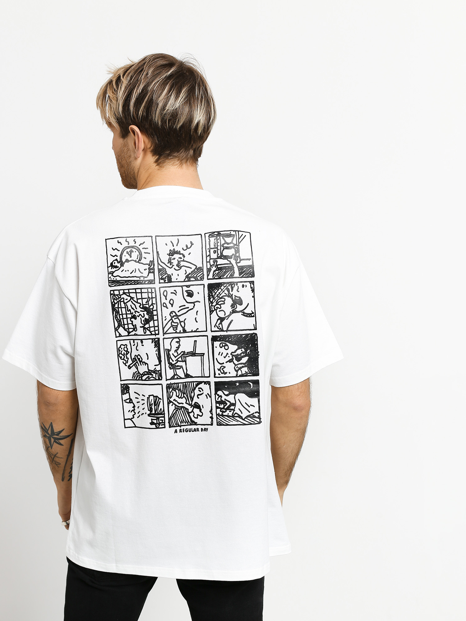 T-shirt Polar Skate A Regular Day (white)