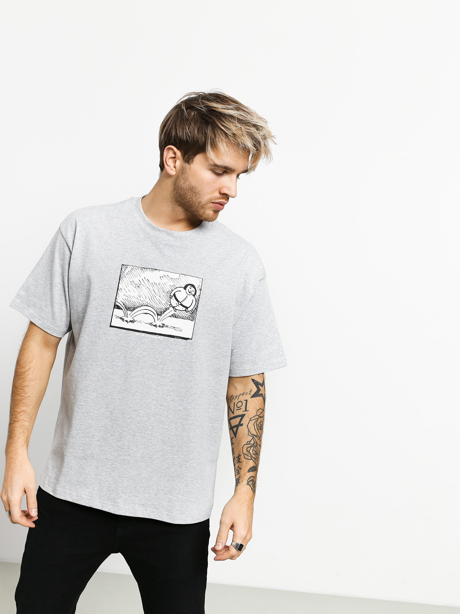 T-shirt Polar Skate Bounce (sports grey)