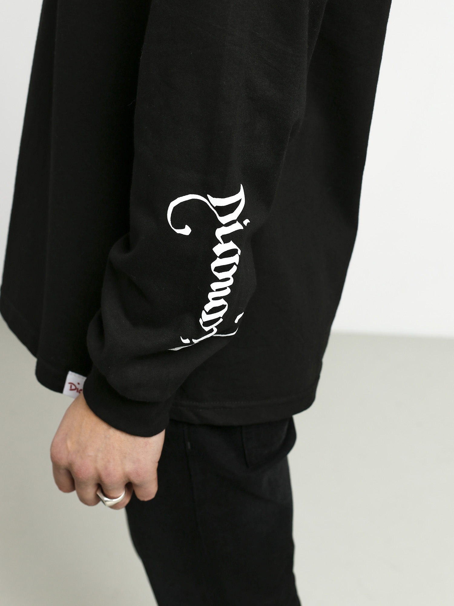Longsleeve Diamond Supply Co. Double Read (black)