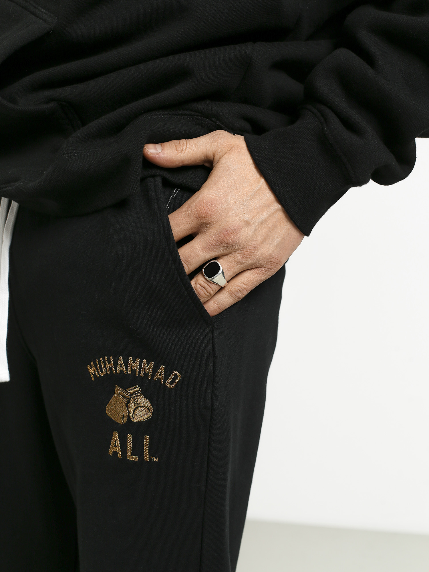 Spodnie Diamond Supply Co. Dmnd X Muhammad Ali Fight (black)