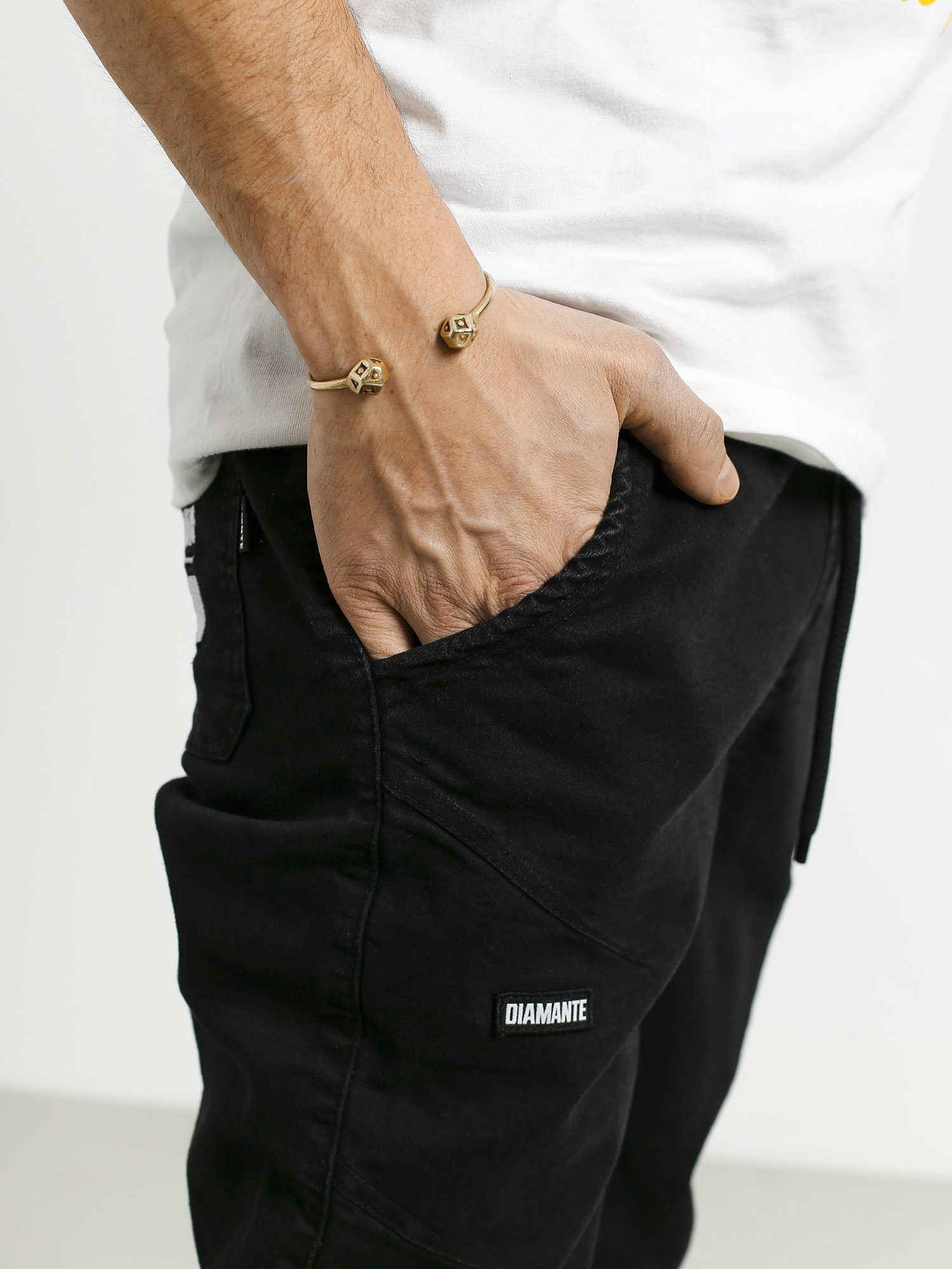 Spodnie Diamante Wear Jogger Jeans V3 (black)