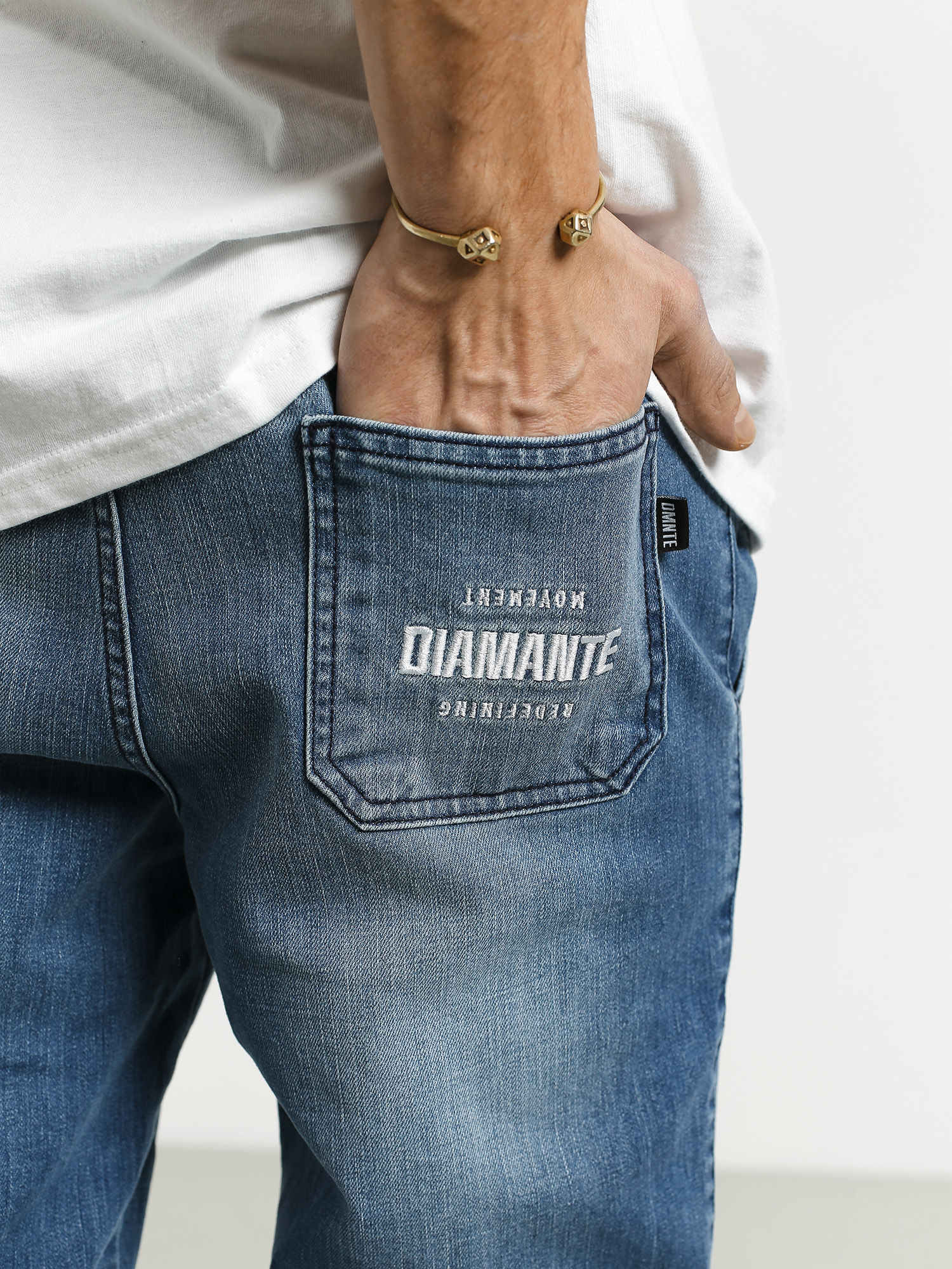 Spodnie Diamante Wear Rm Jeans (light wash jeans)