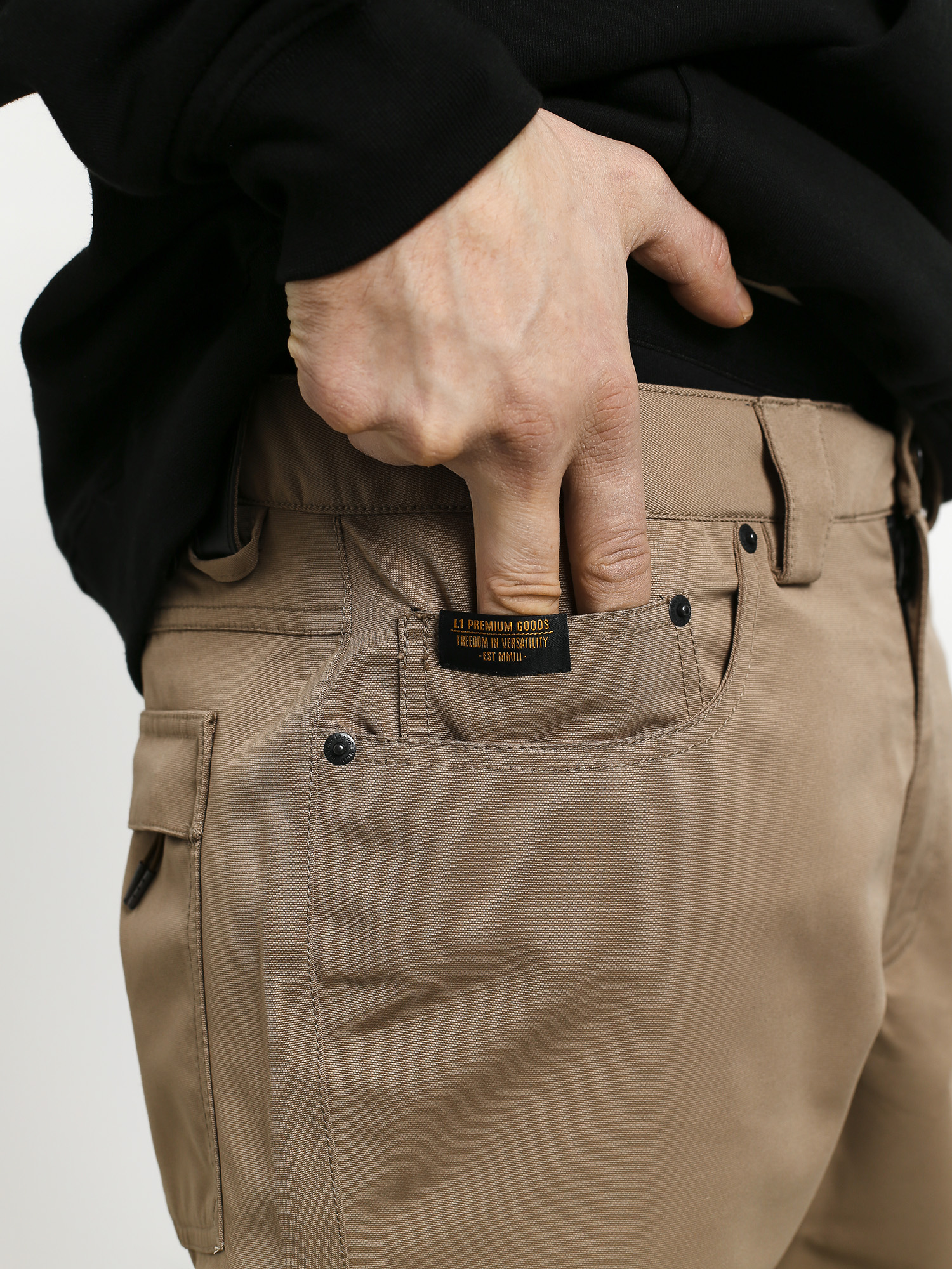 Męskie Spodnie snowboardowe L1 Premium Goods Straight Standard (moon)